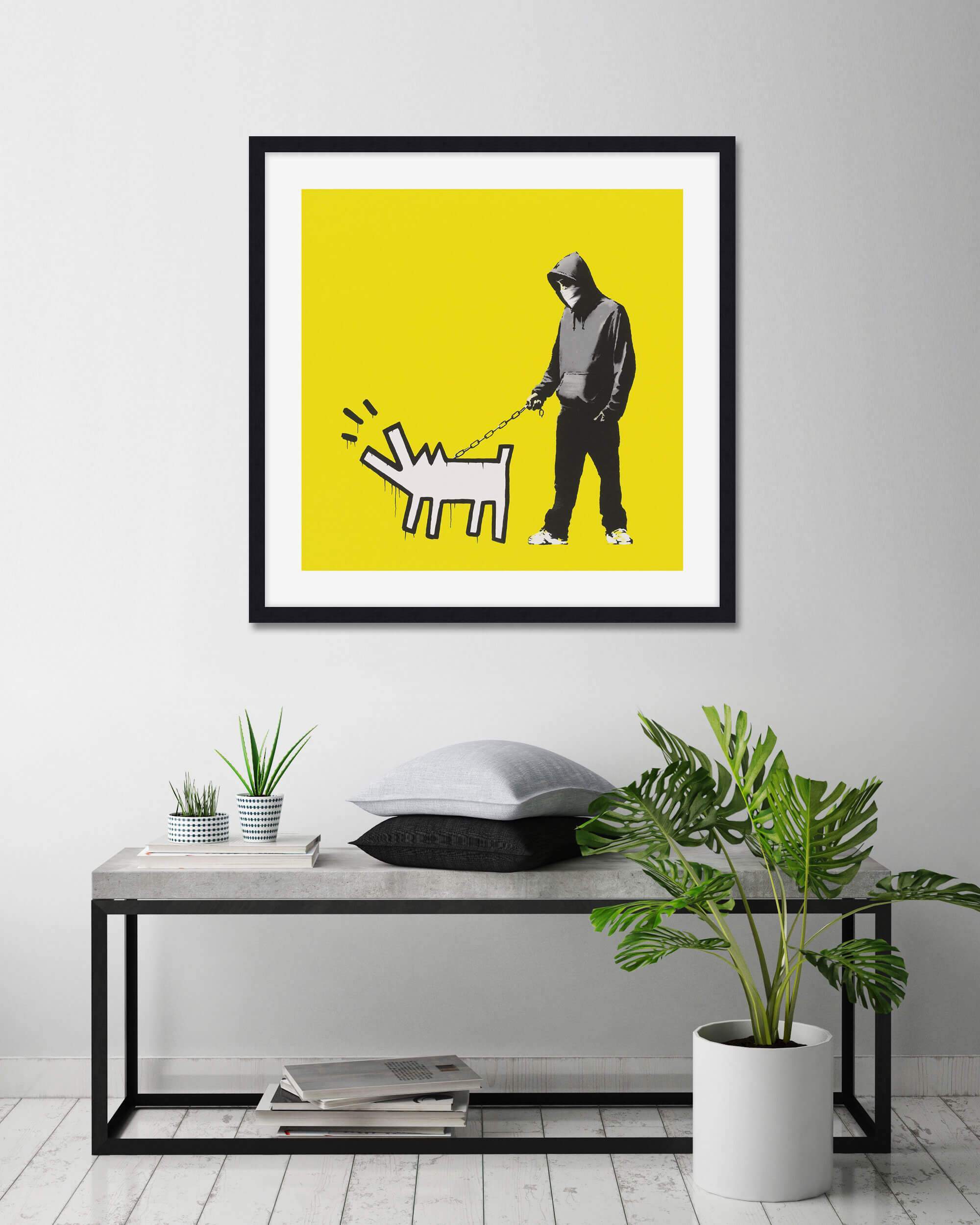 Choose Your Weapon Lemon by Banksy Wall Art for Bedroom