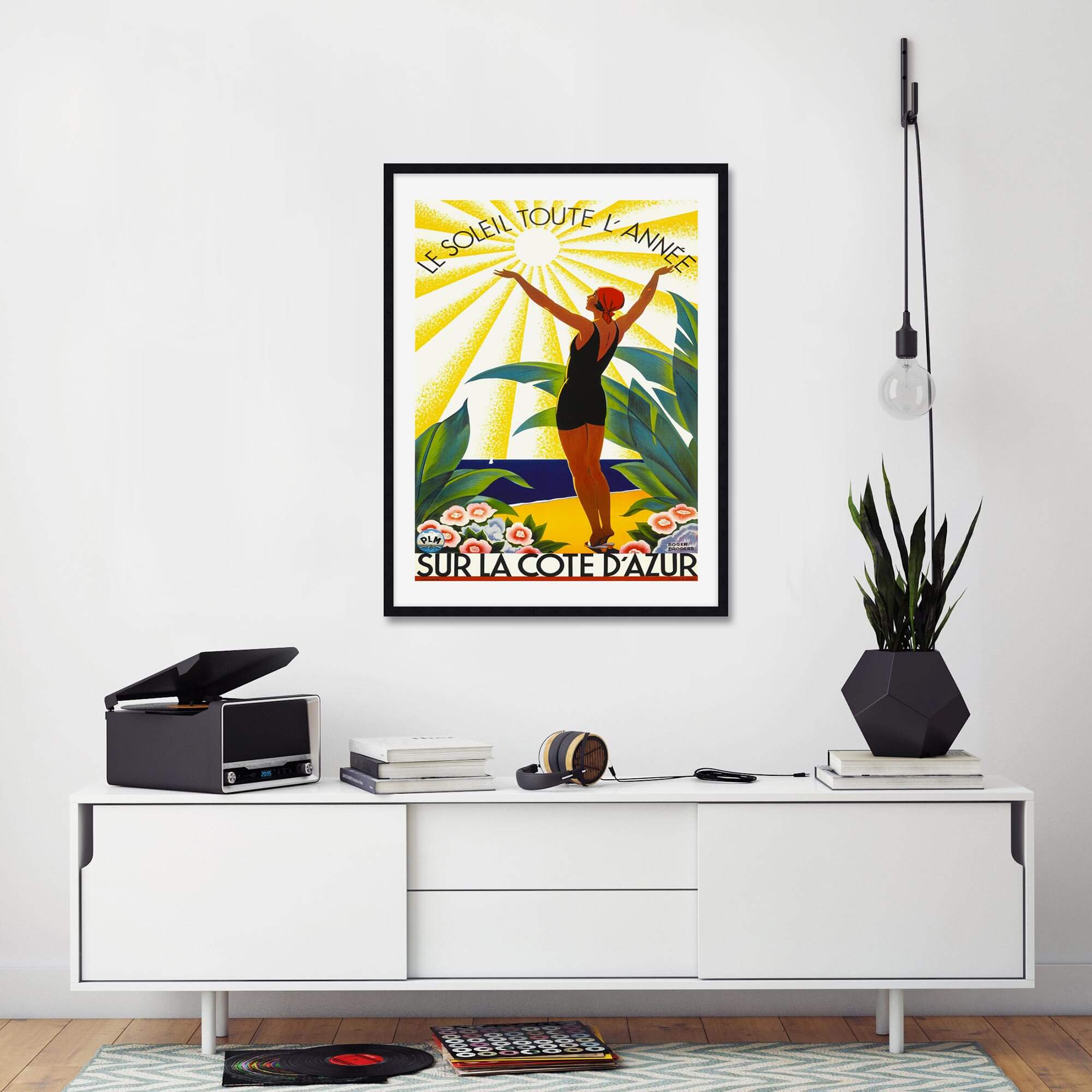 Cote D'Azur by Roger Broders Wall Art