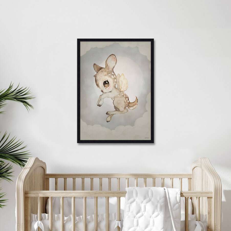 Dear Kid by Mrs Mighetto Wall Art for Nursery