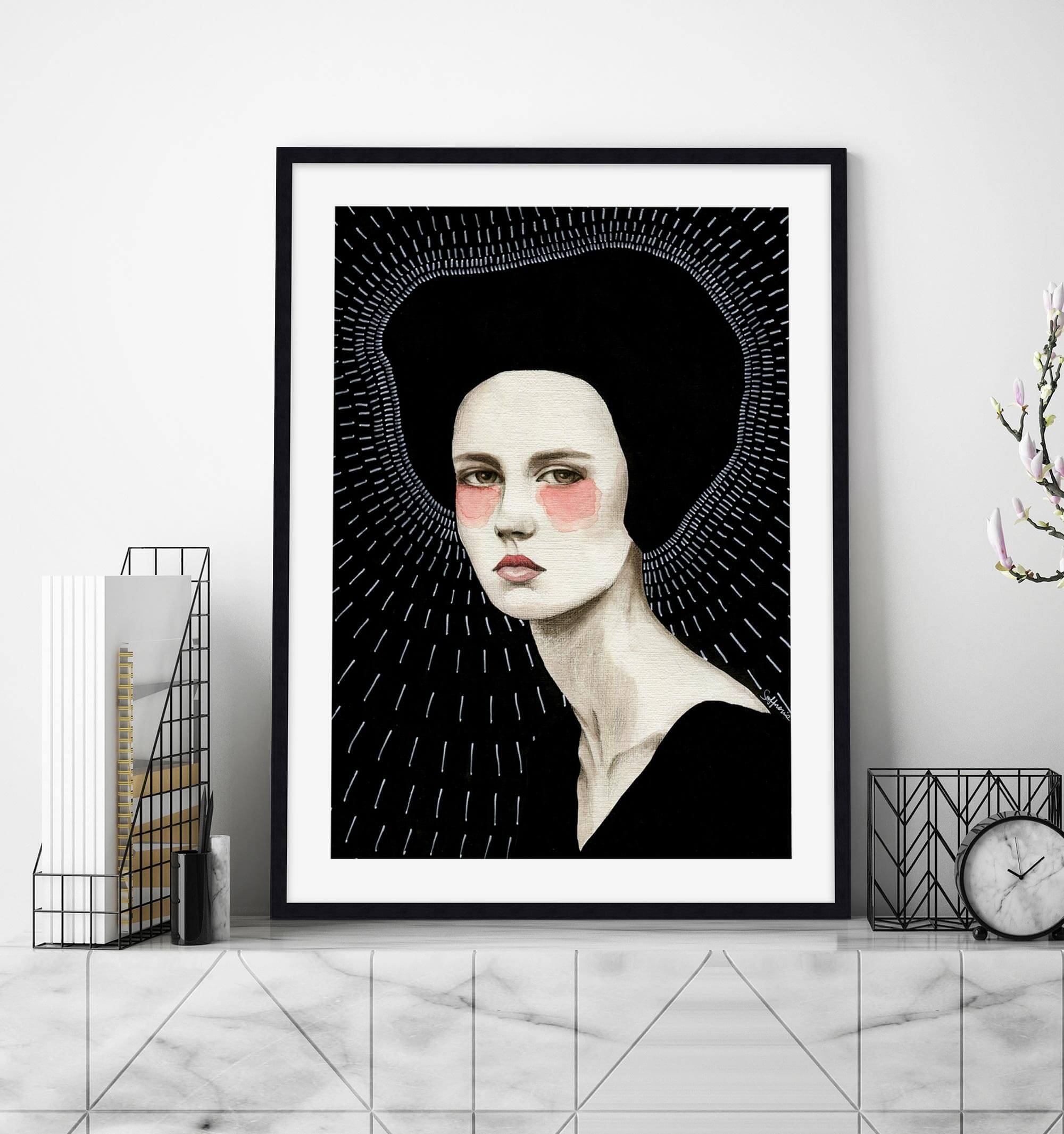 Freda by Sofia Bonati Wall Art for Office