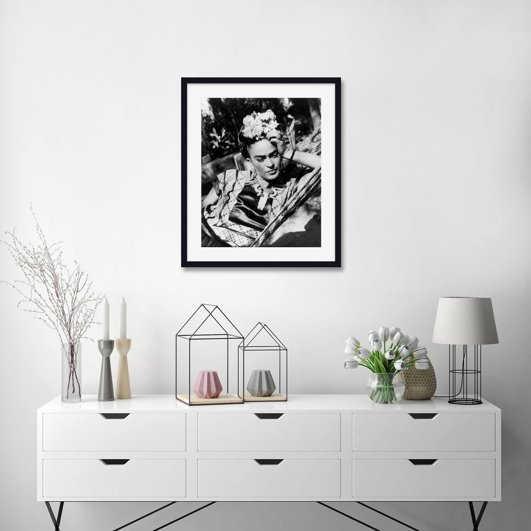 Frida Kahlo Contemplation Wall Art