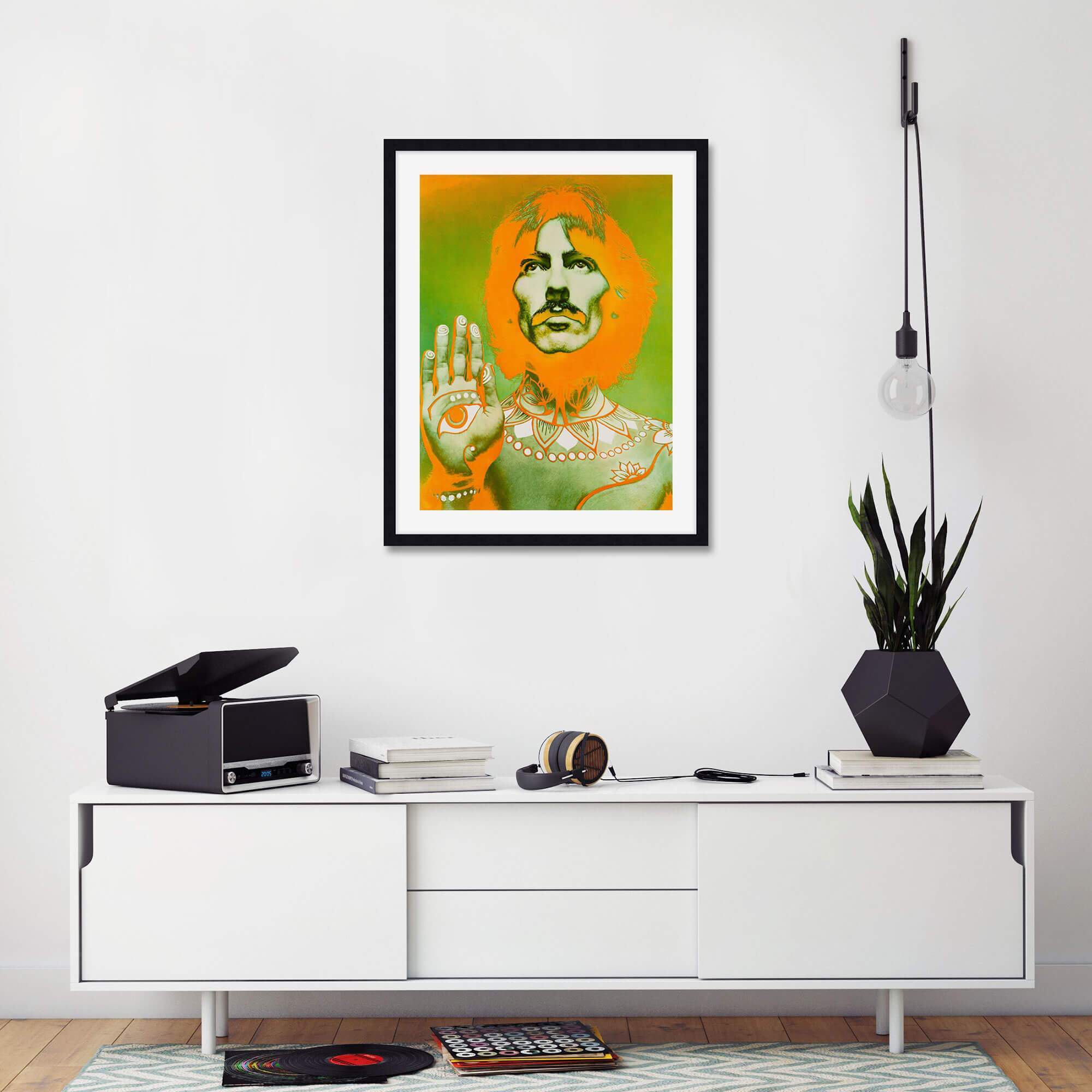 George Harrison by Richard Avedon Wall Art Print