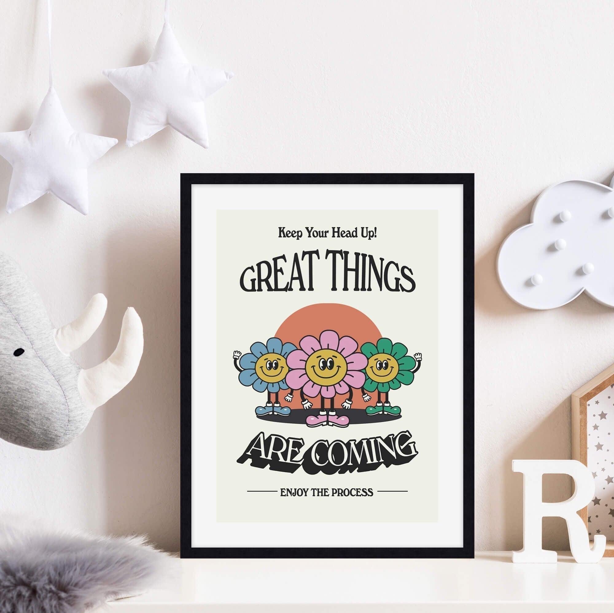 Great Things Are Coming Wall Art