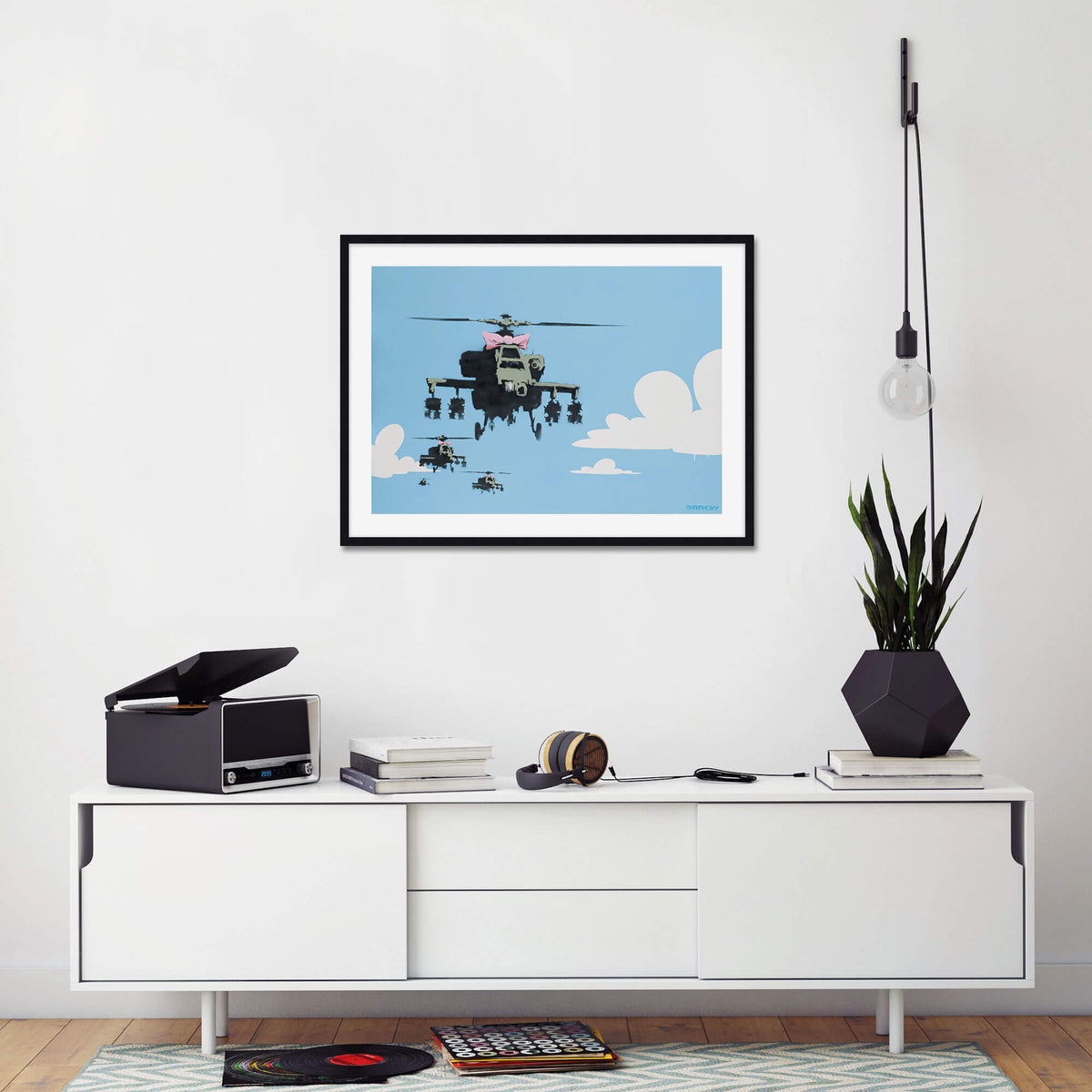 Happy Choper by Banksy Wall Art