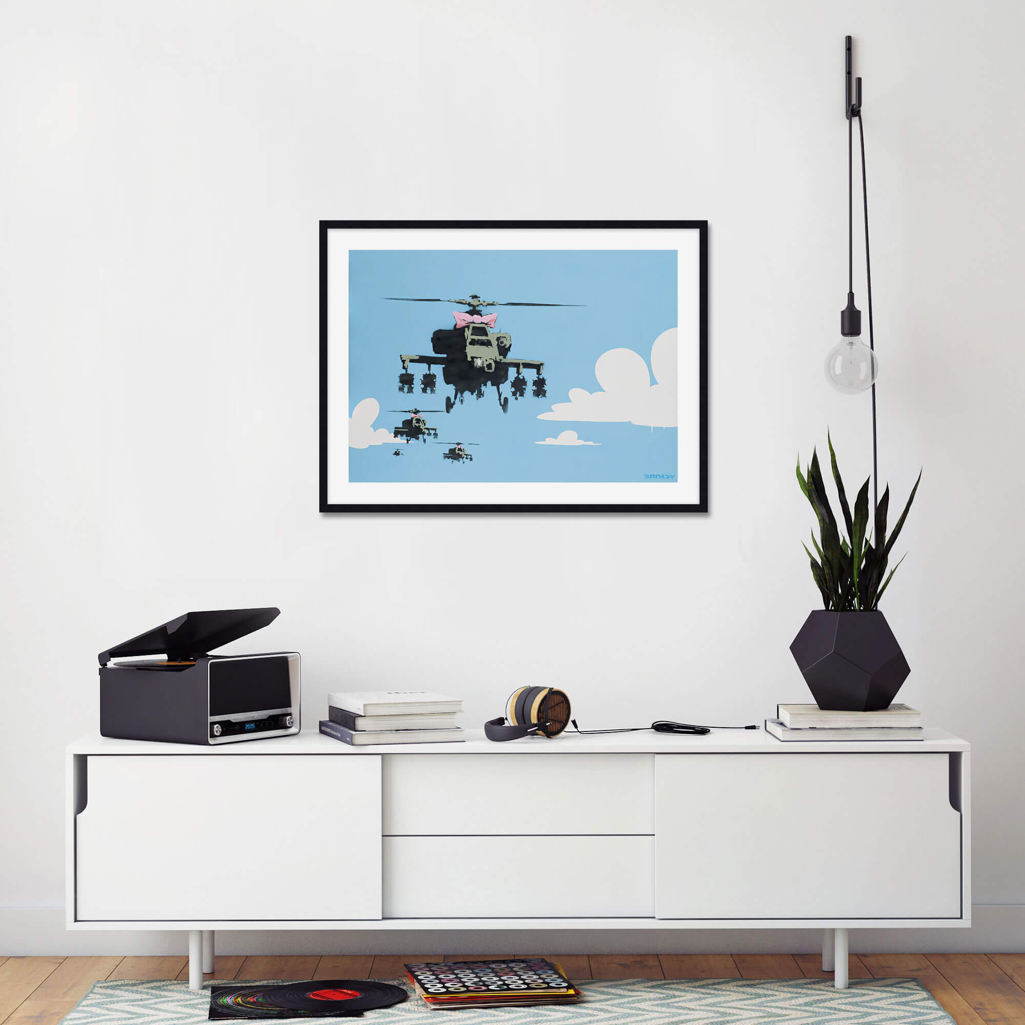 Happy Choper by Banksy Wall Art