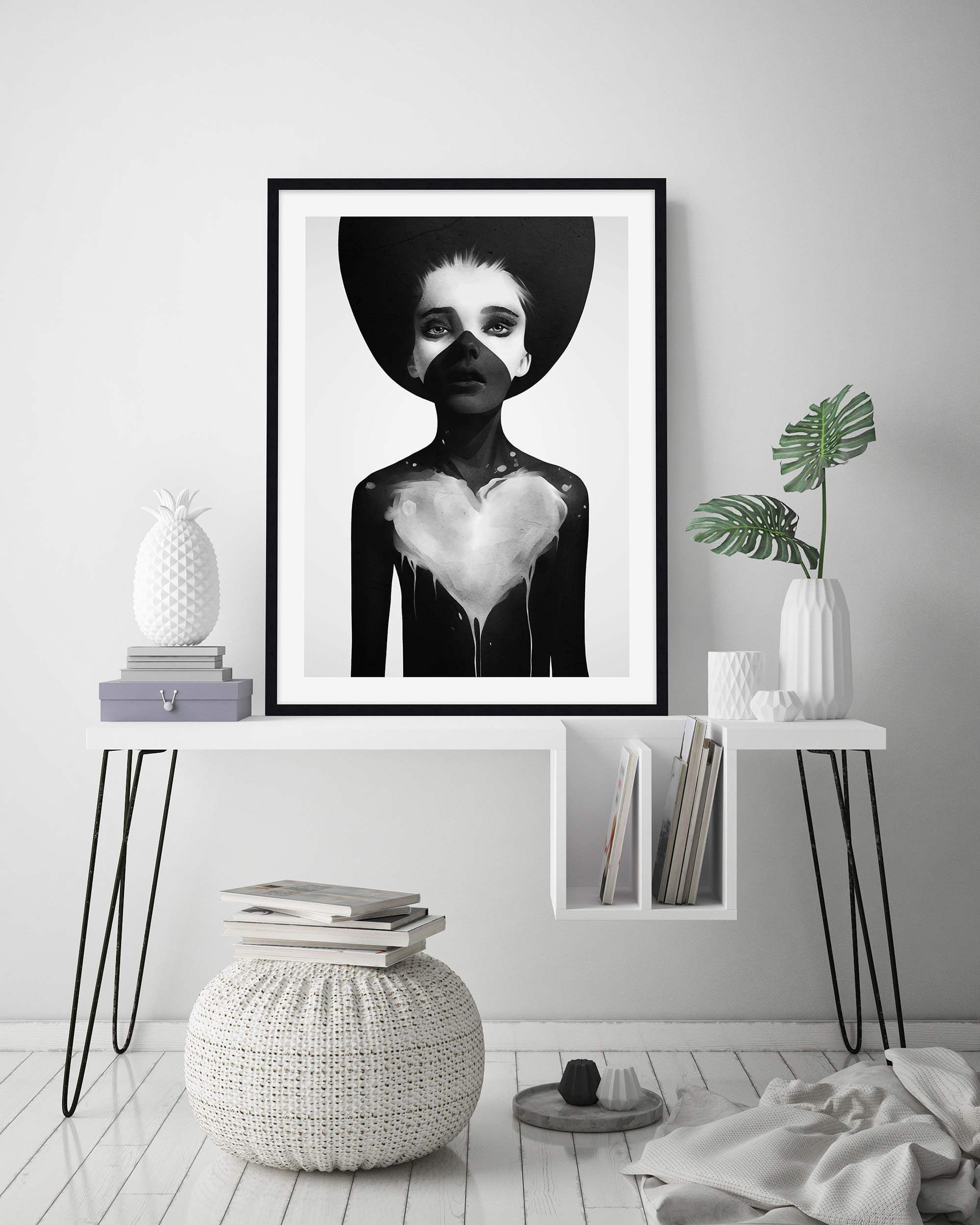 Hold On by Ruben Ireland Wall Art for Bedroom