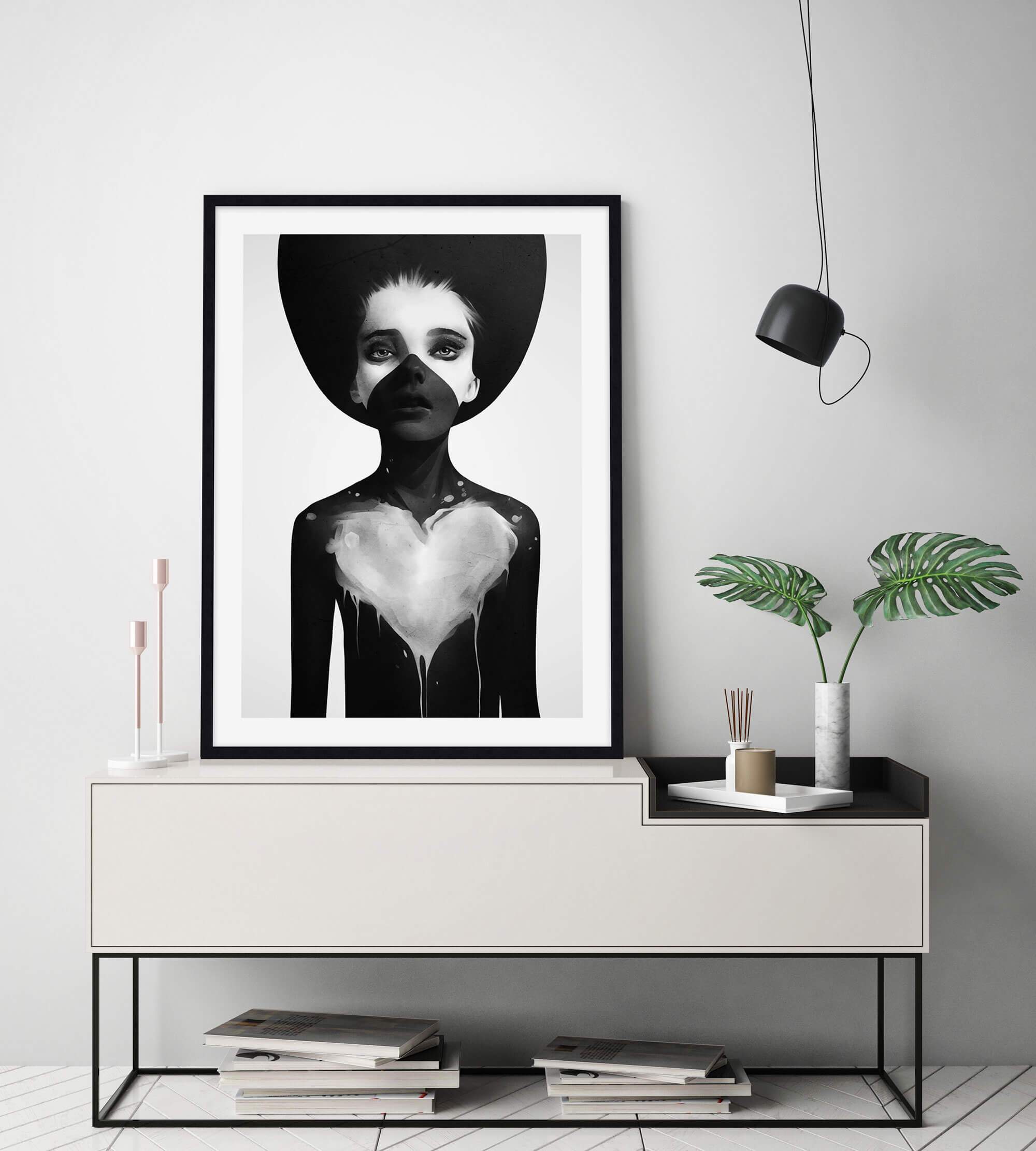 Hold On by Ruben Ireland Wall Art for Living Room