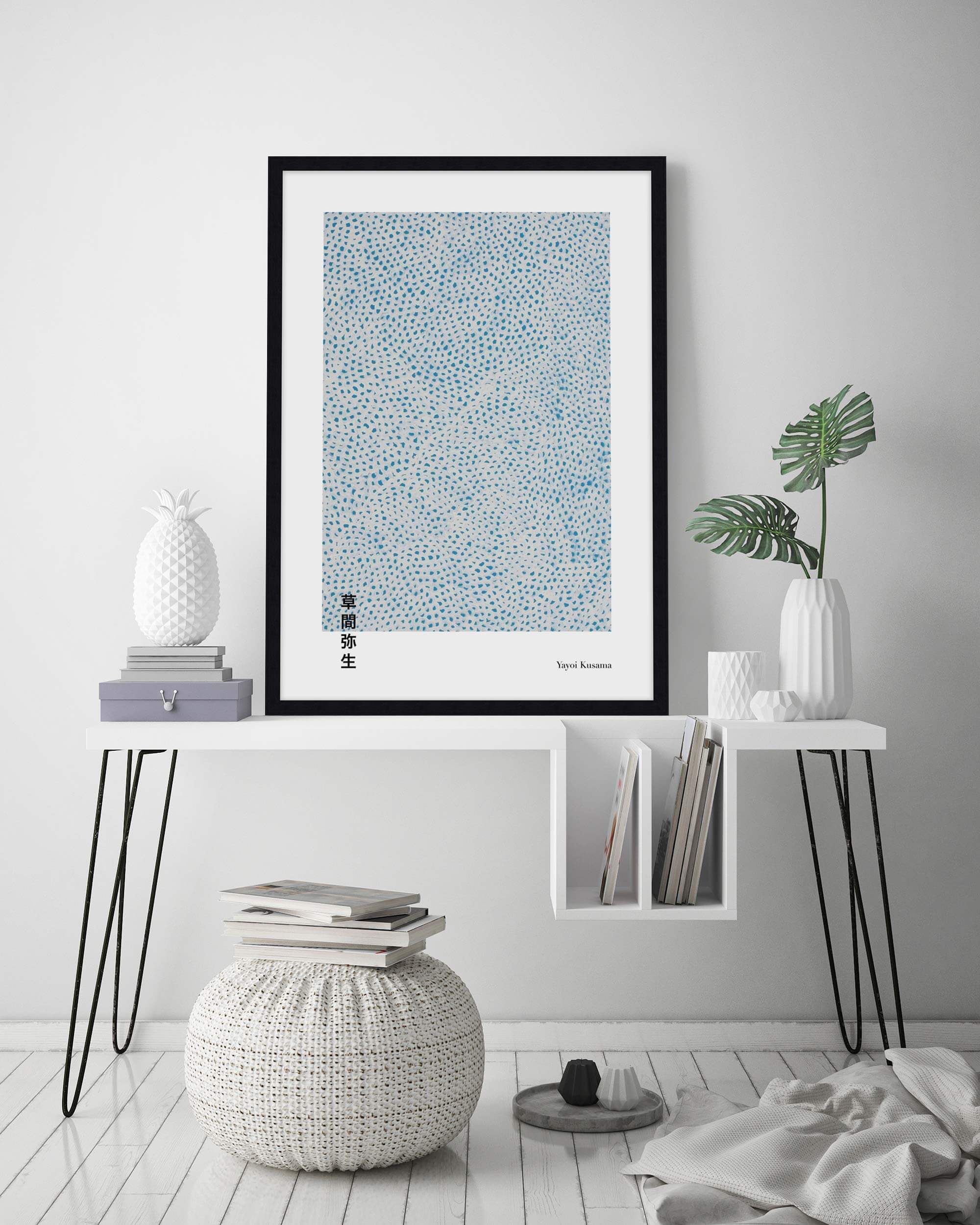 Infinity Nets by Yayoi Kusama Wall Art for Bedroom