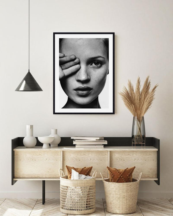 Kate Moss Scandi Style Art Print | Pop Motif