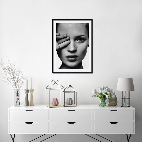 Kate Moss Scandi Style Art Print | Pop Motif