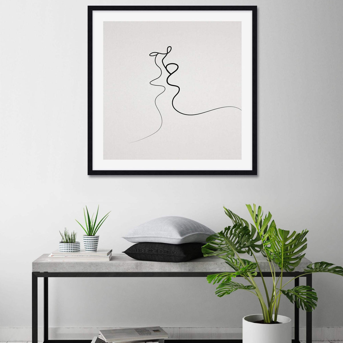 Kiss by Quibe Wall Art for Bedroom