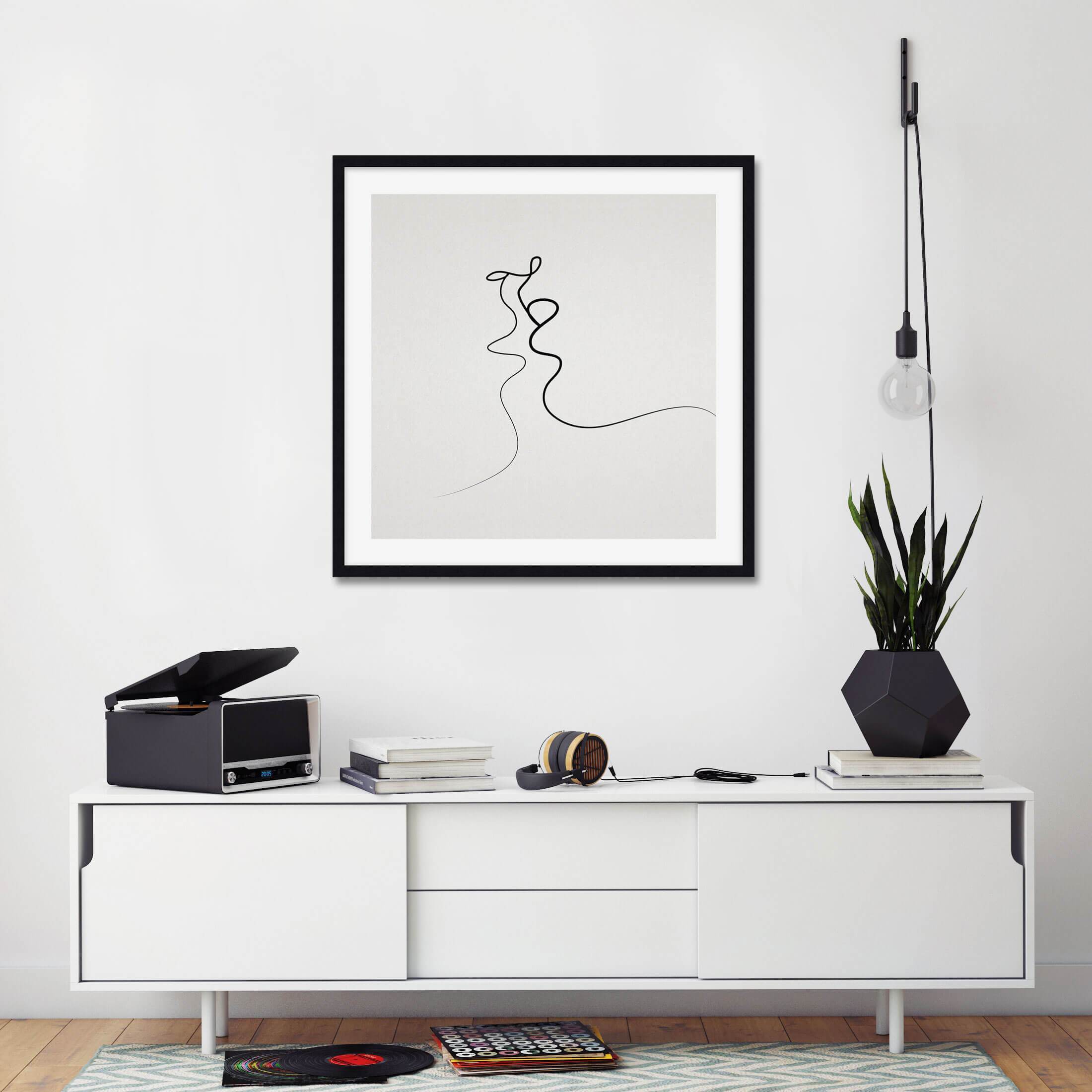 Kiss by Quibe Wall Art