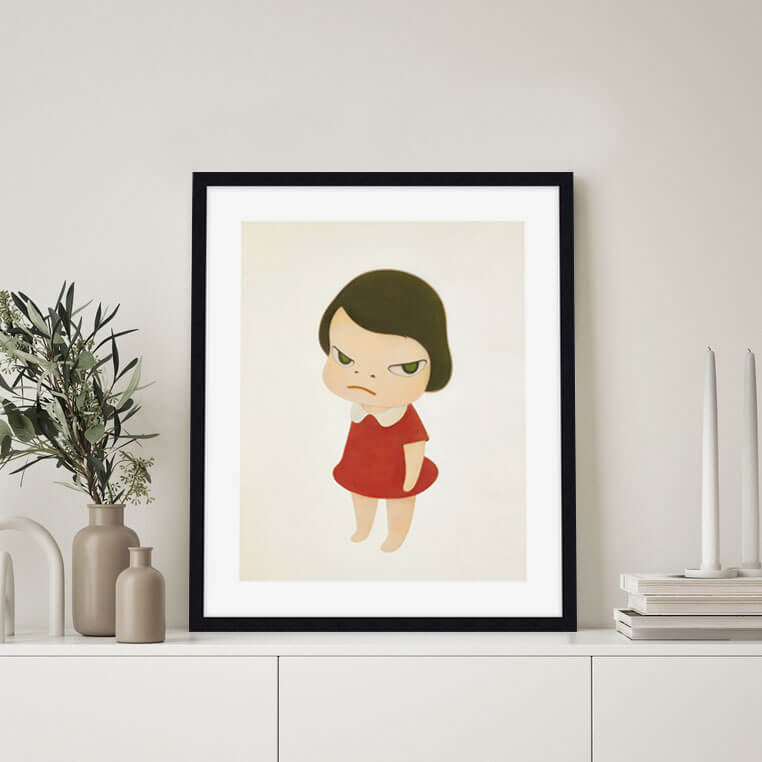 Knife Behind Back by Yoshitomo Nara Wall Art for Office