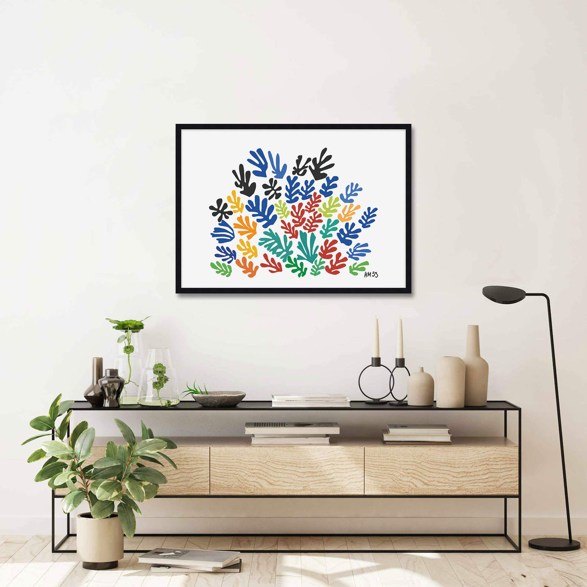 La Gerbe by Henri Matisse Wall Art for Living Room