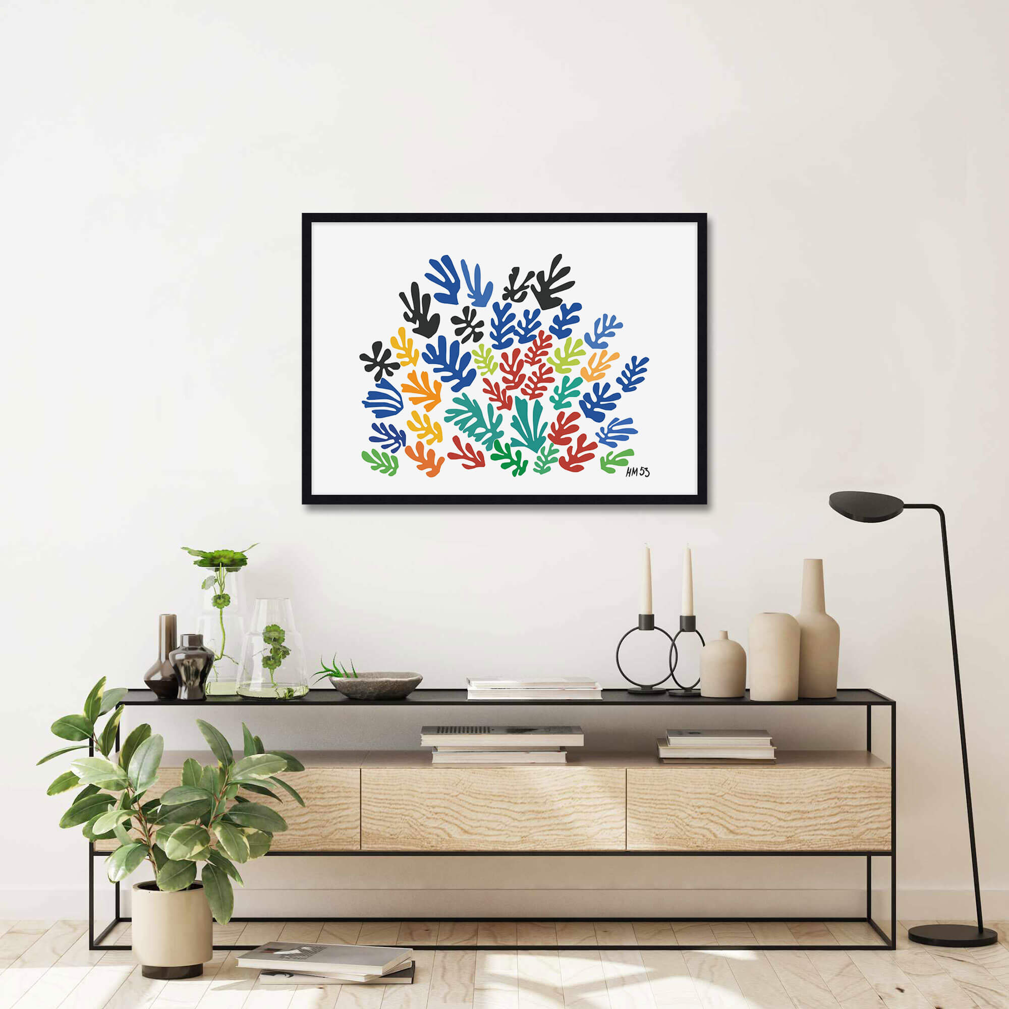 La Gerbe by Henri Matisse Wall Art for Living Room