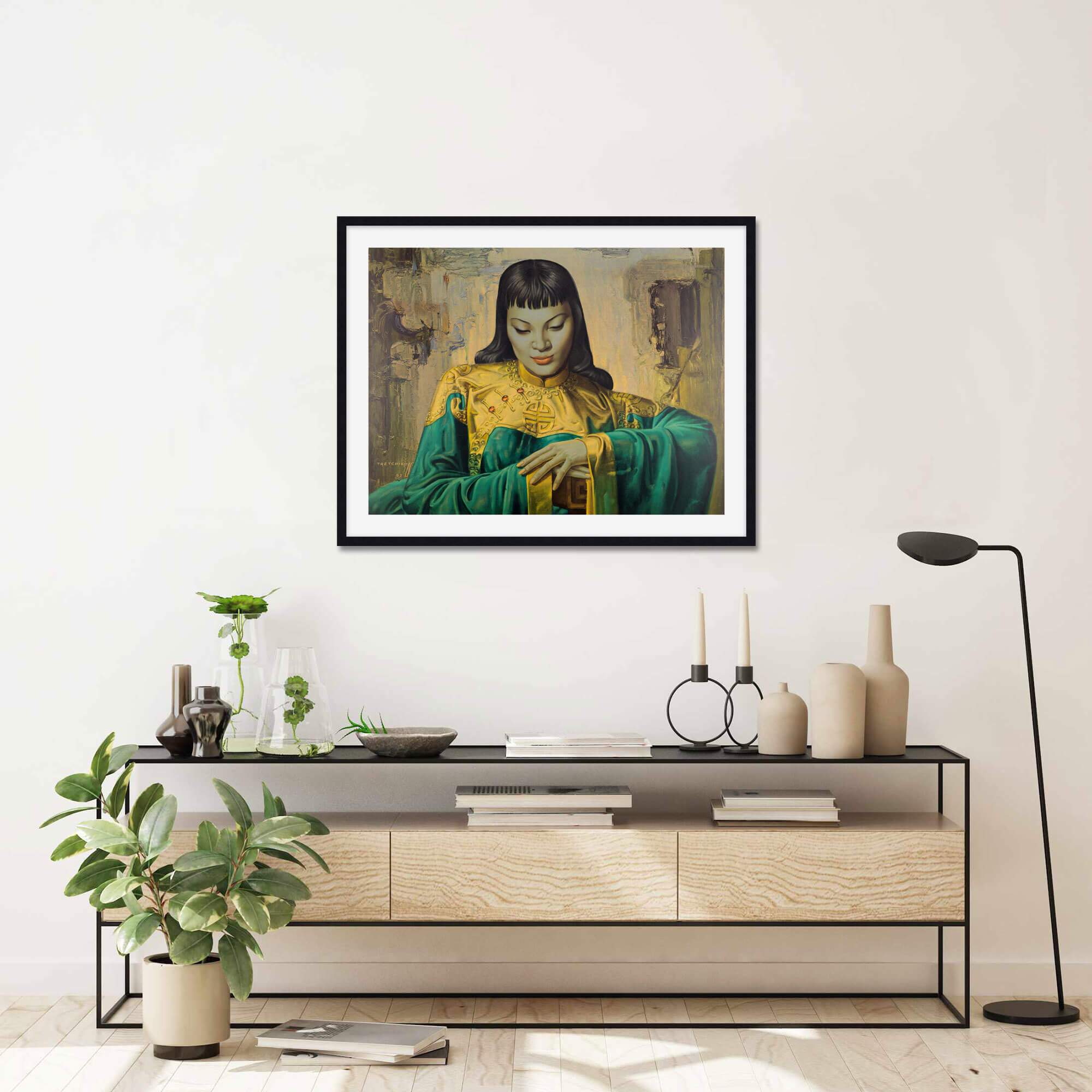 Lady Of The Orient by Tretchikoff Wall Art for Office