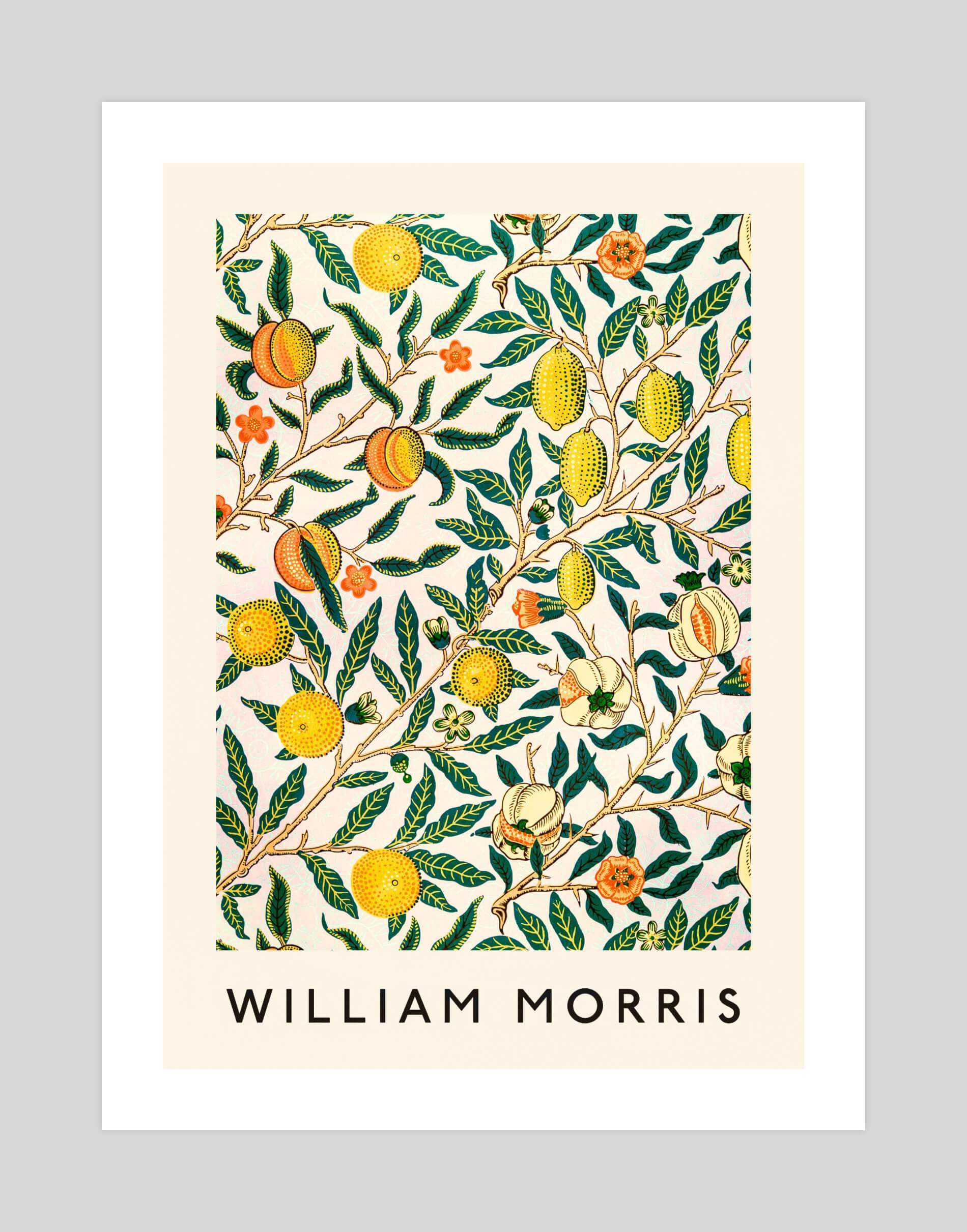 Fruit by William Morris Art Print
