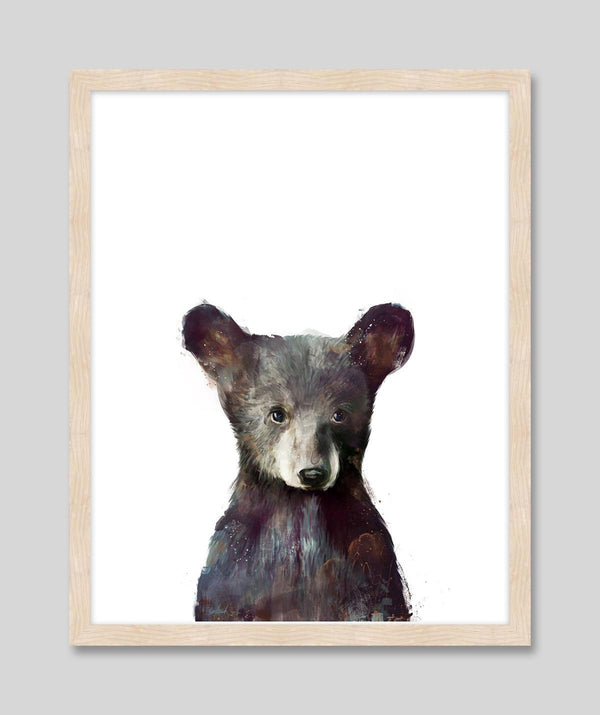 Little Bear by Amy Hamilton Nursery Art Print – Pop Motif