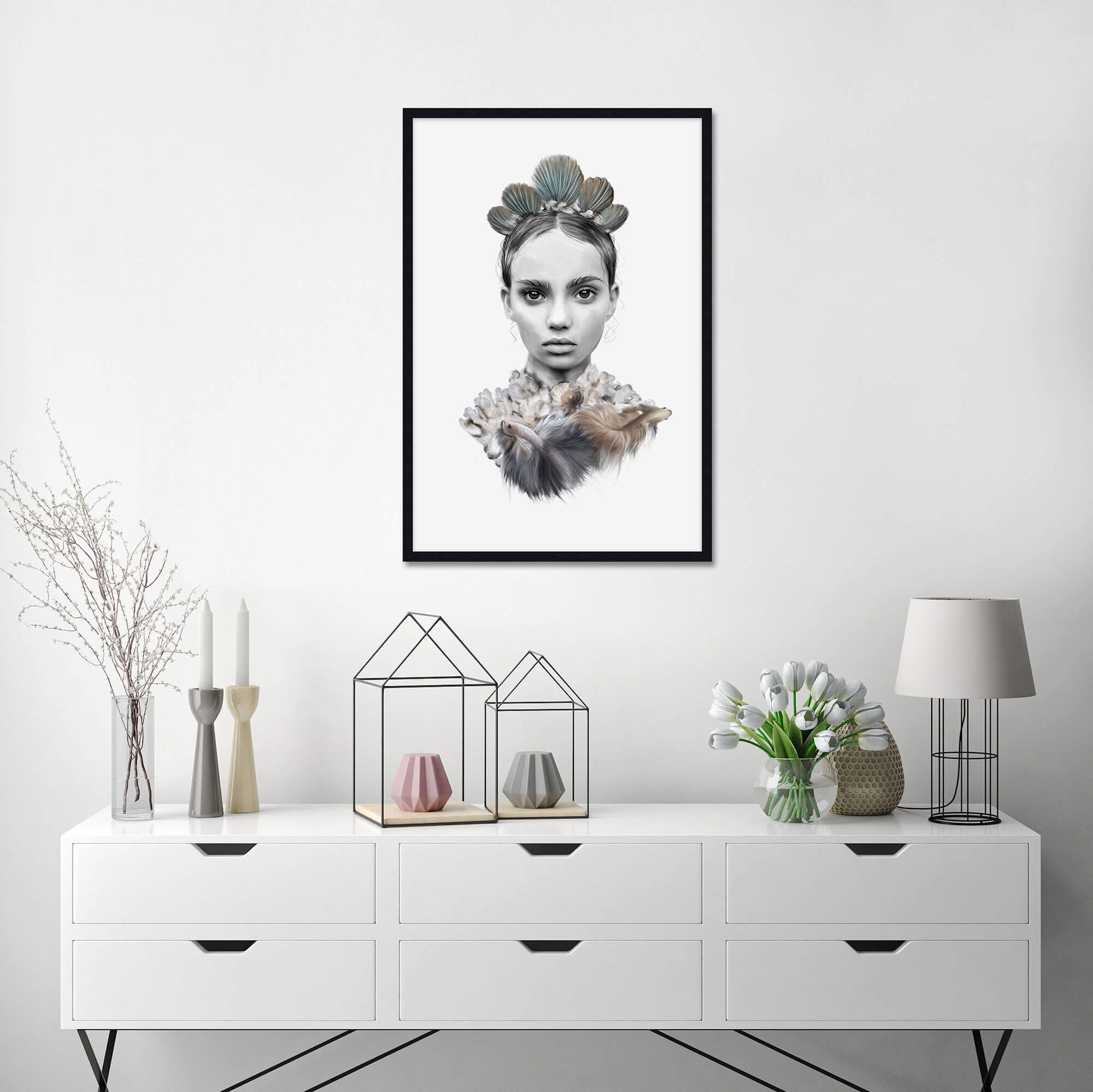Marina by Linn Wold Wall Art for Living Room