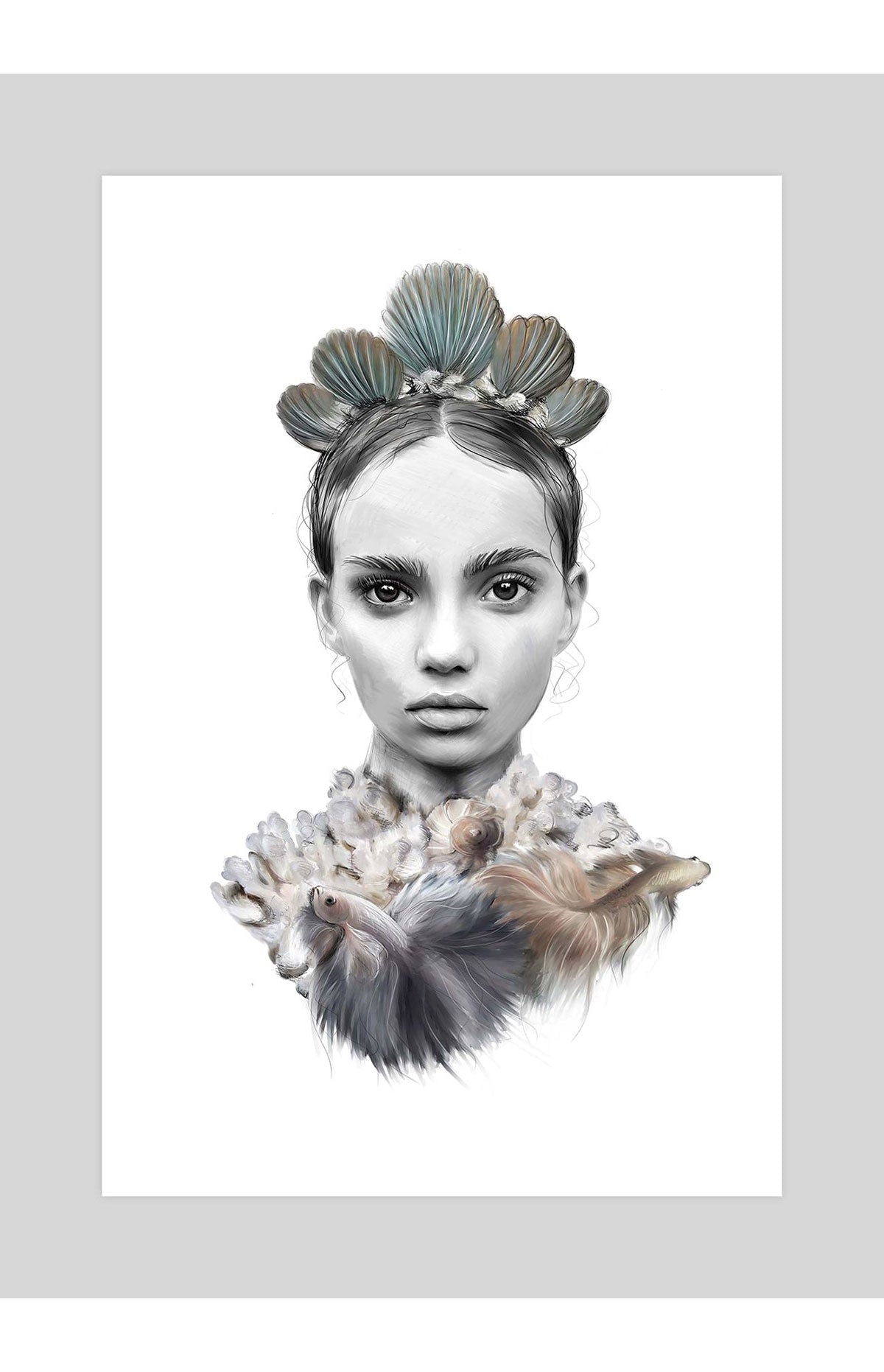 Marina by Linn Wold Art Print