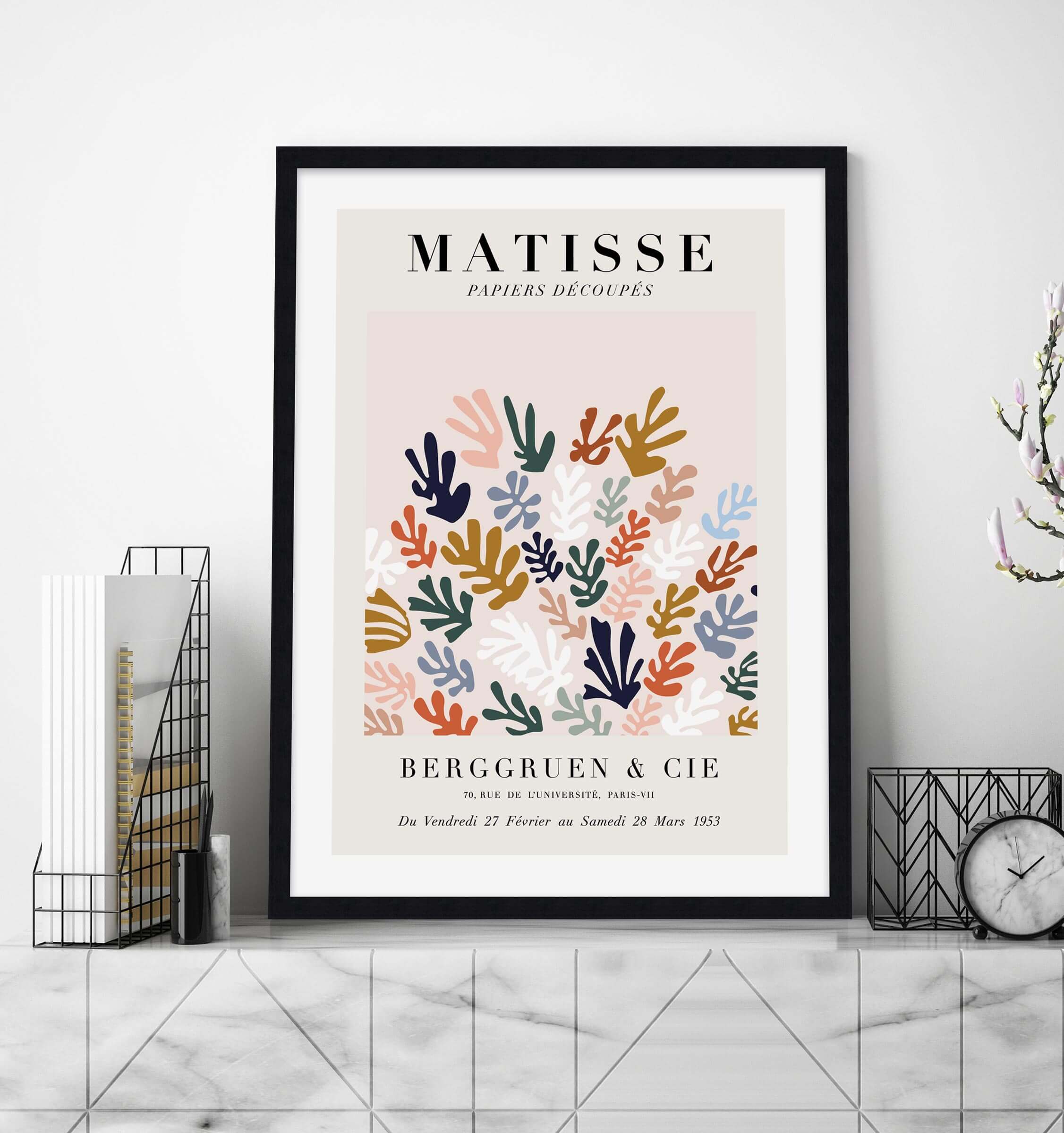 Matisse Papiers Decoupes by Henri Matisse Wall Art for Office