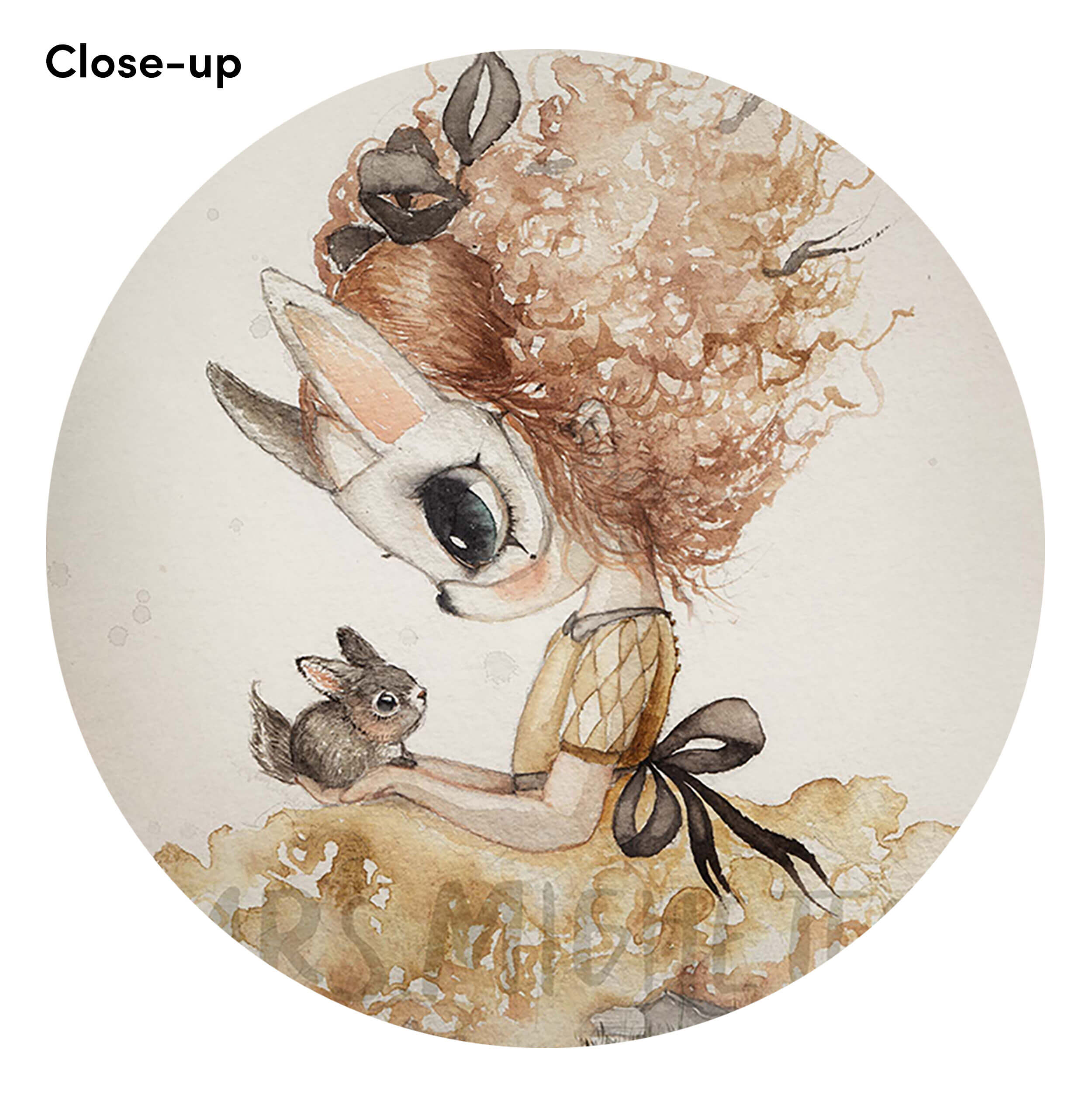 Close Up for Miss Elba by Mrs Mighetto Art Print