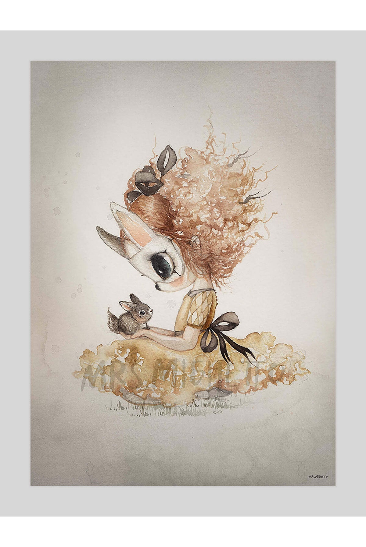 Miss Elba by Mrs Mighetto Art Print