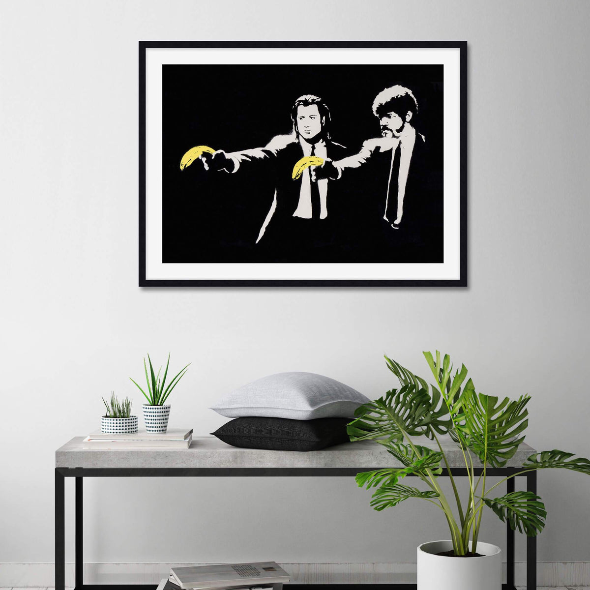 Peel Fiction by Banksy Wall Art for Bedroom