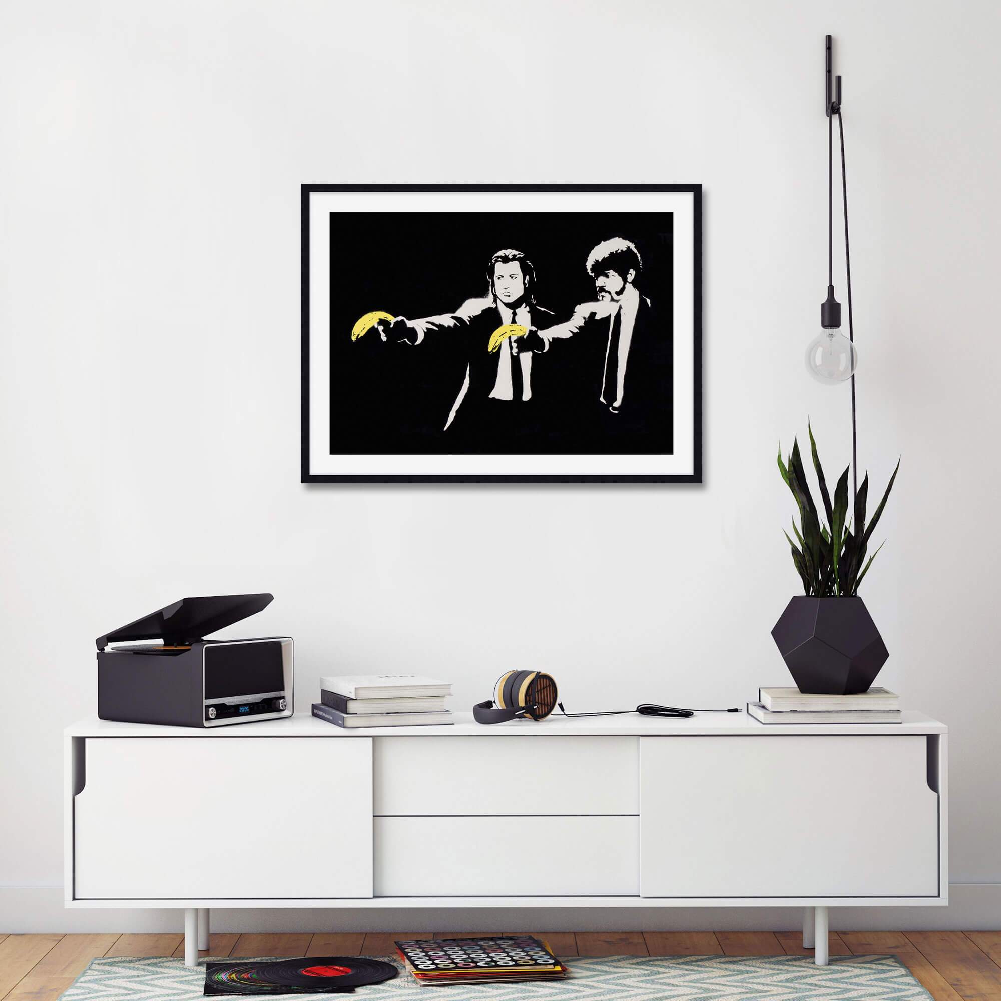 Peel Fiction by Banksy Wall Art