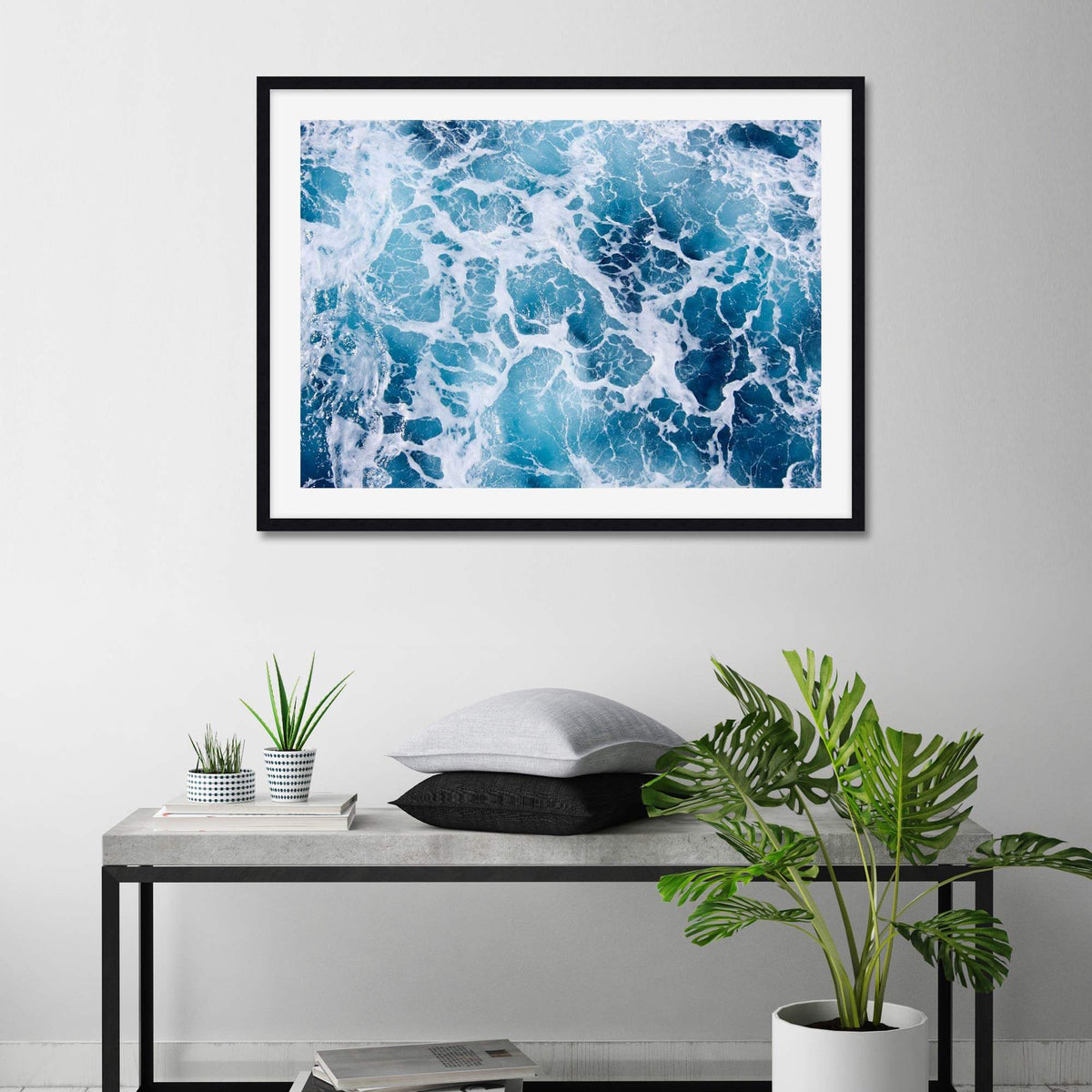 Sea Foam Wall Art for Bedroom