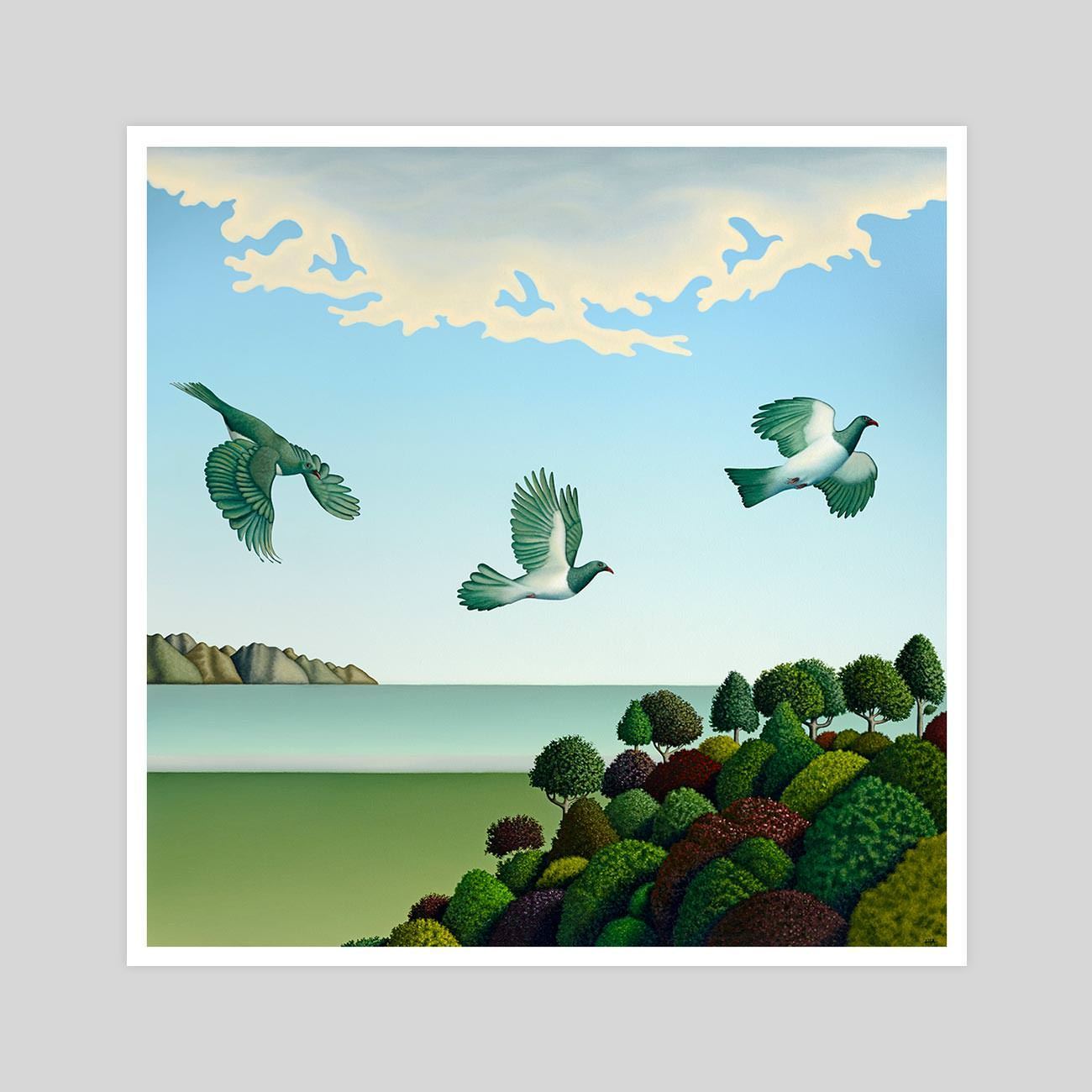 Swoop by Hamish Allen Art Print