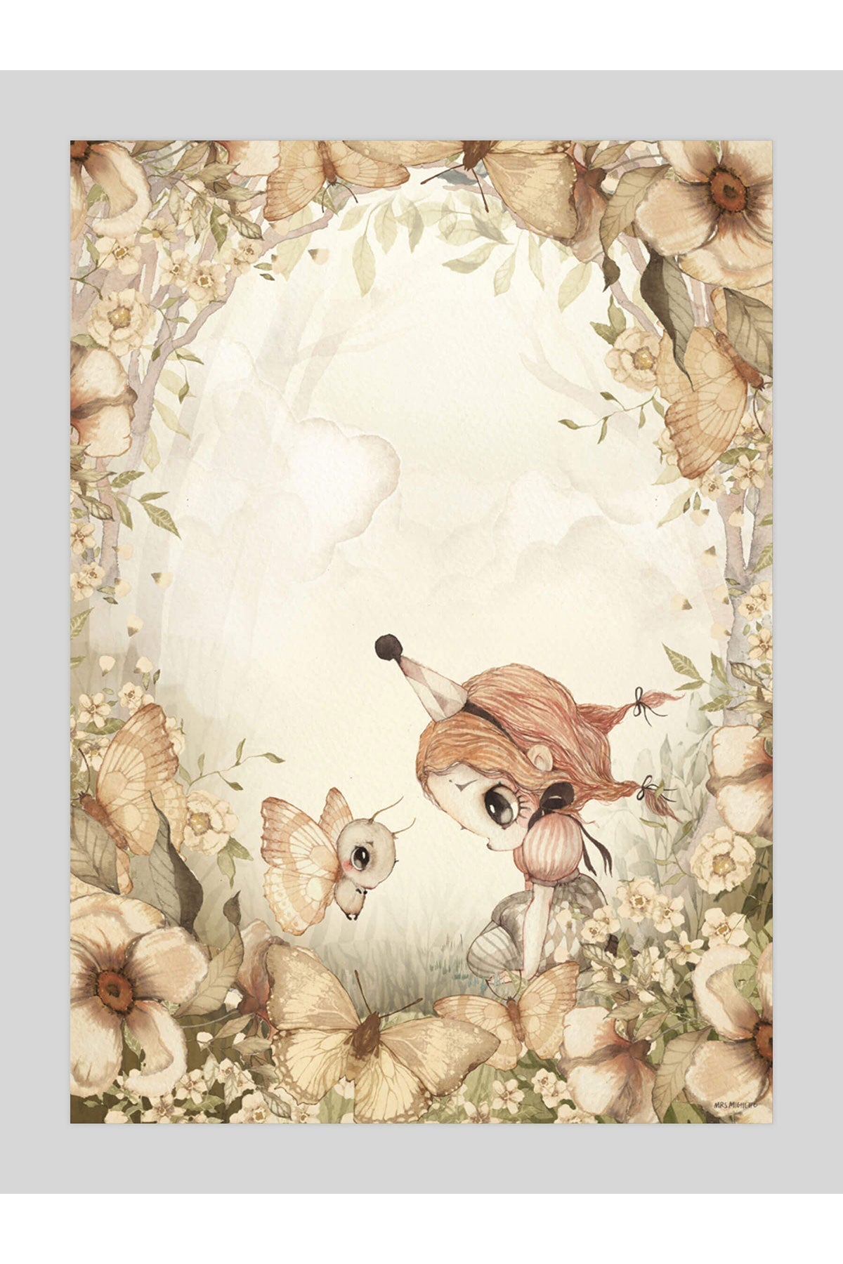 The Rose Forest by Mrs Mighetto Art Print