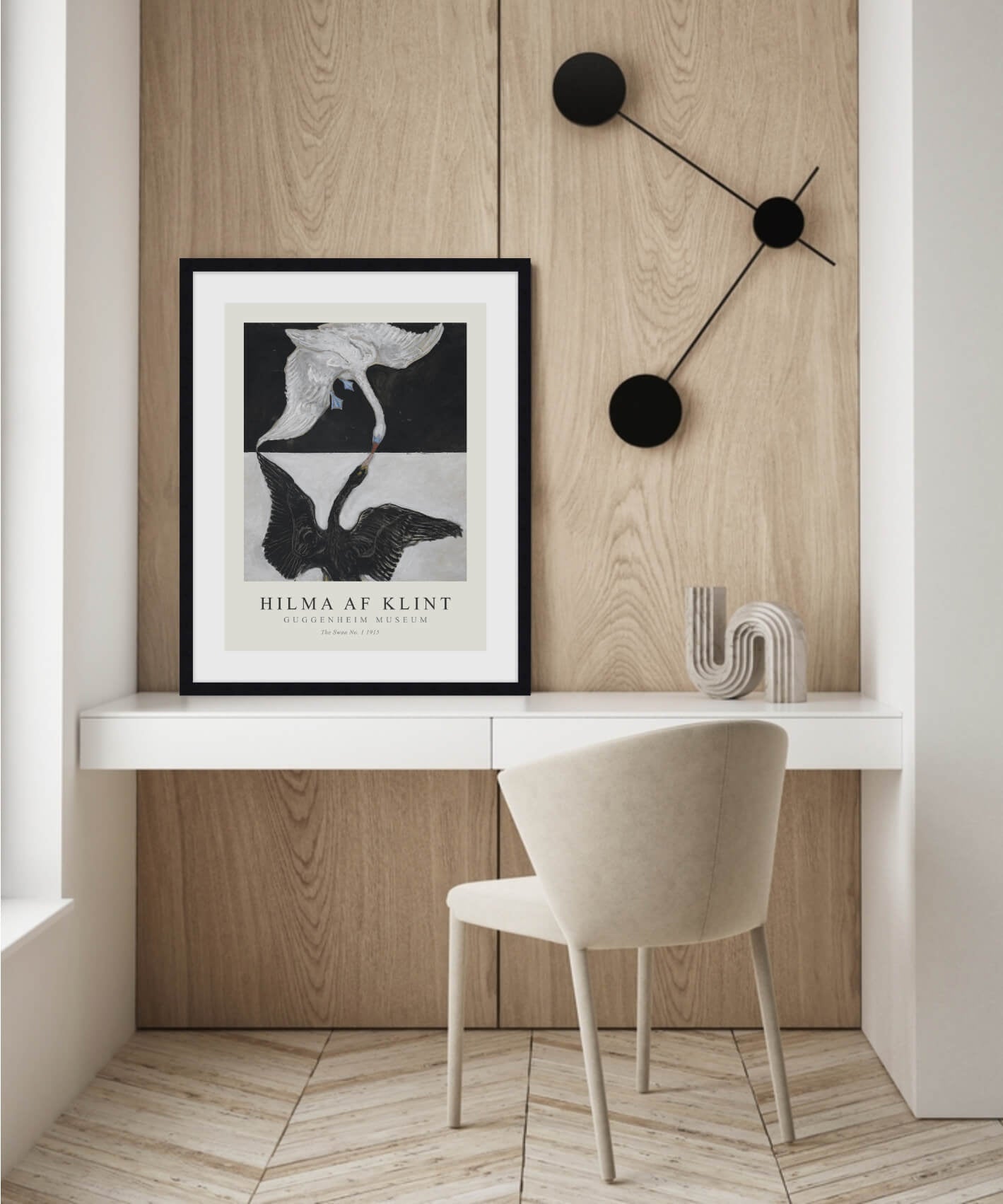 The Swan No 1, 1915 Guggenheim Museum by Hilma af Klint Wall Art for Office