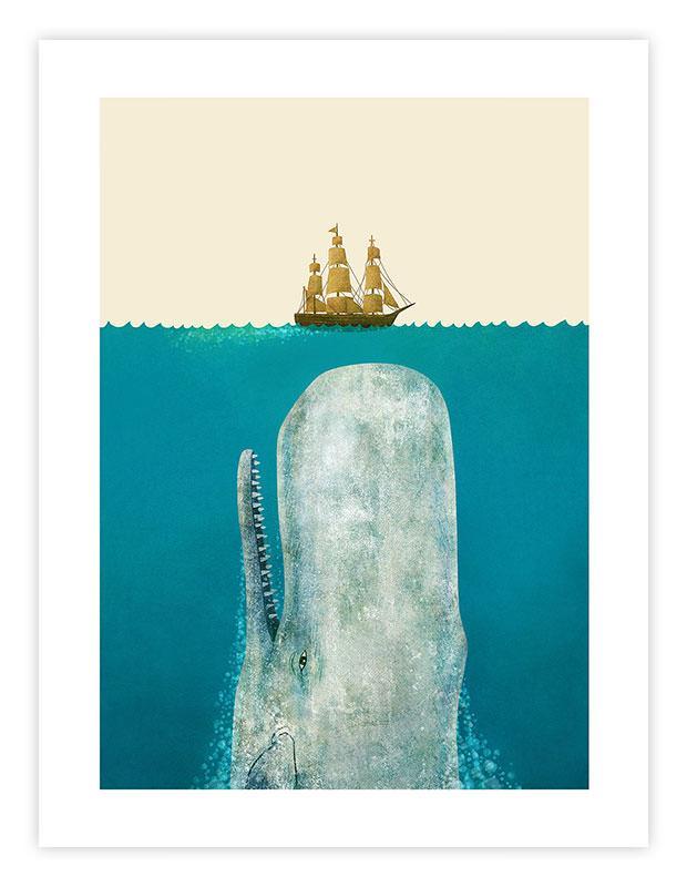The Whale by Terry Fan Art Print