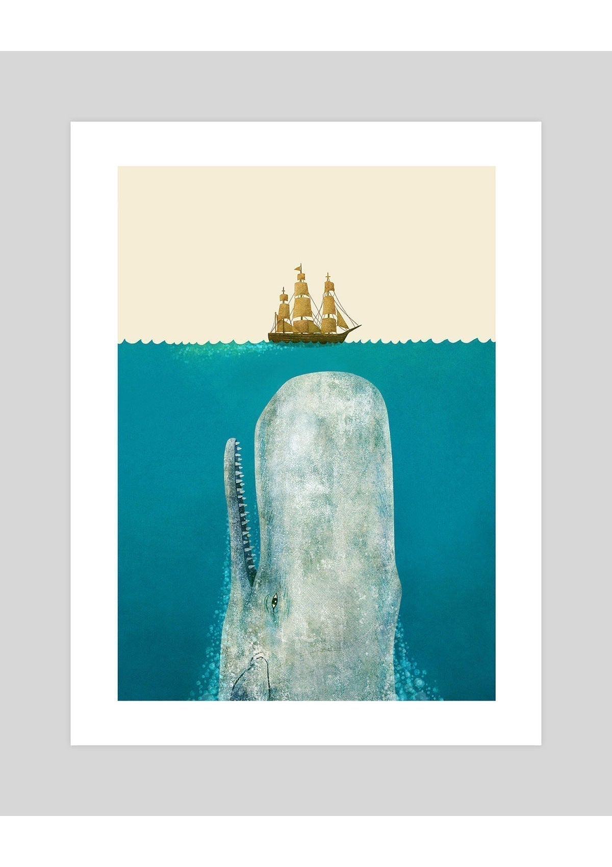 The Whale by Terry Fan Art Print