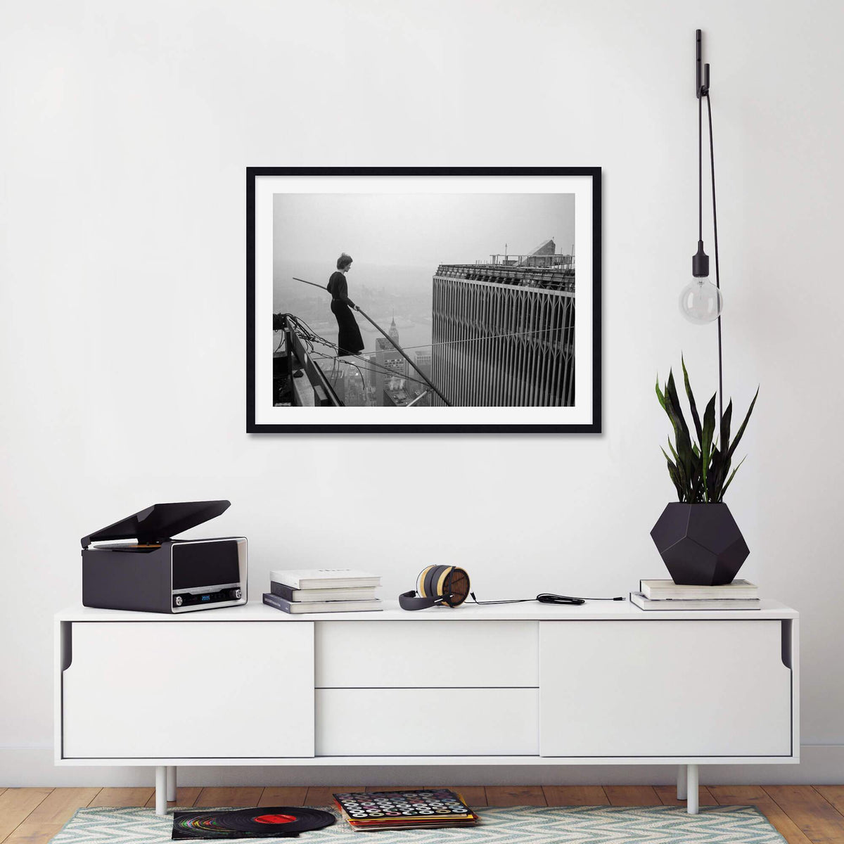 Twin Towers Walk Wall Art