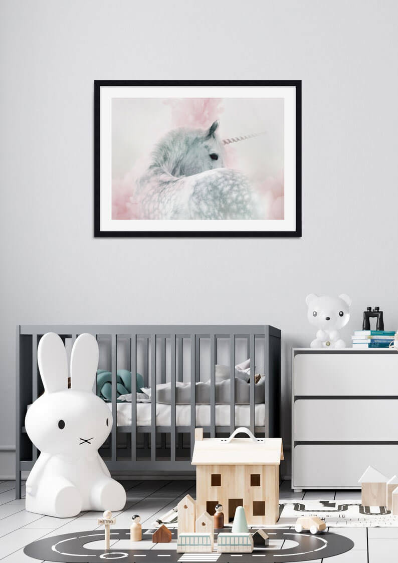 Unicorn by Lila & Lola Wall Art for Nursery