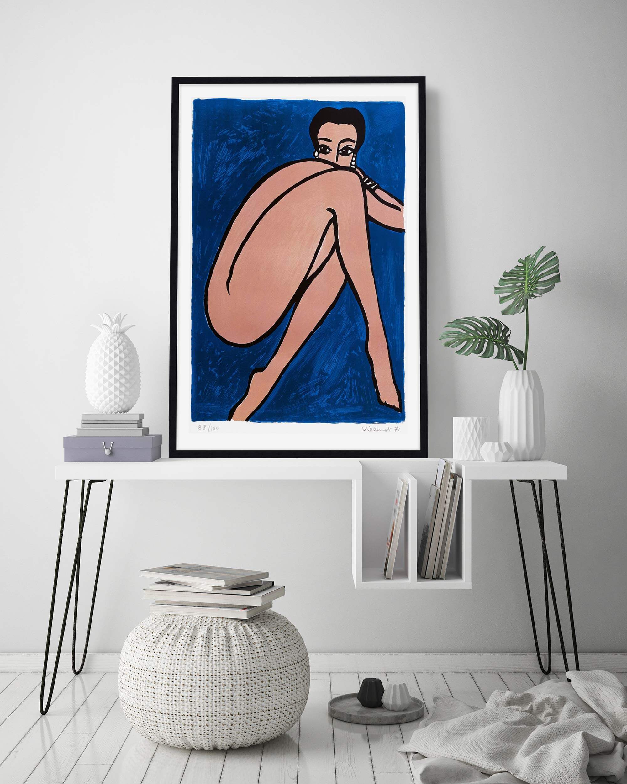 Vie Parisienne by Bernard Villemot Wall Art for Bedroom