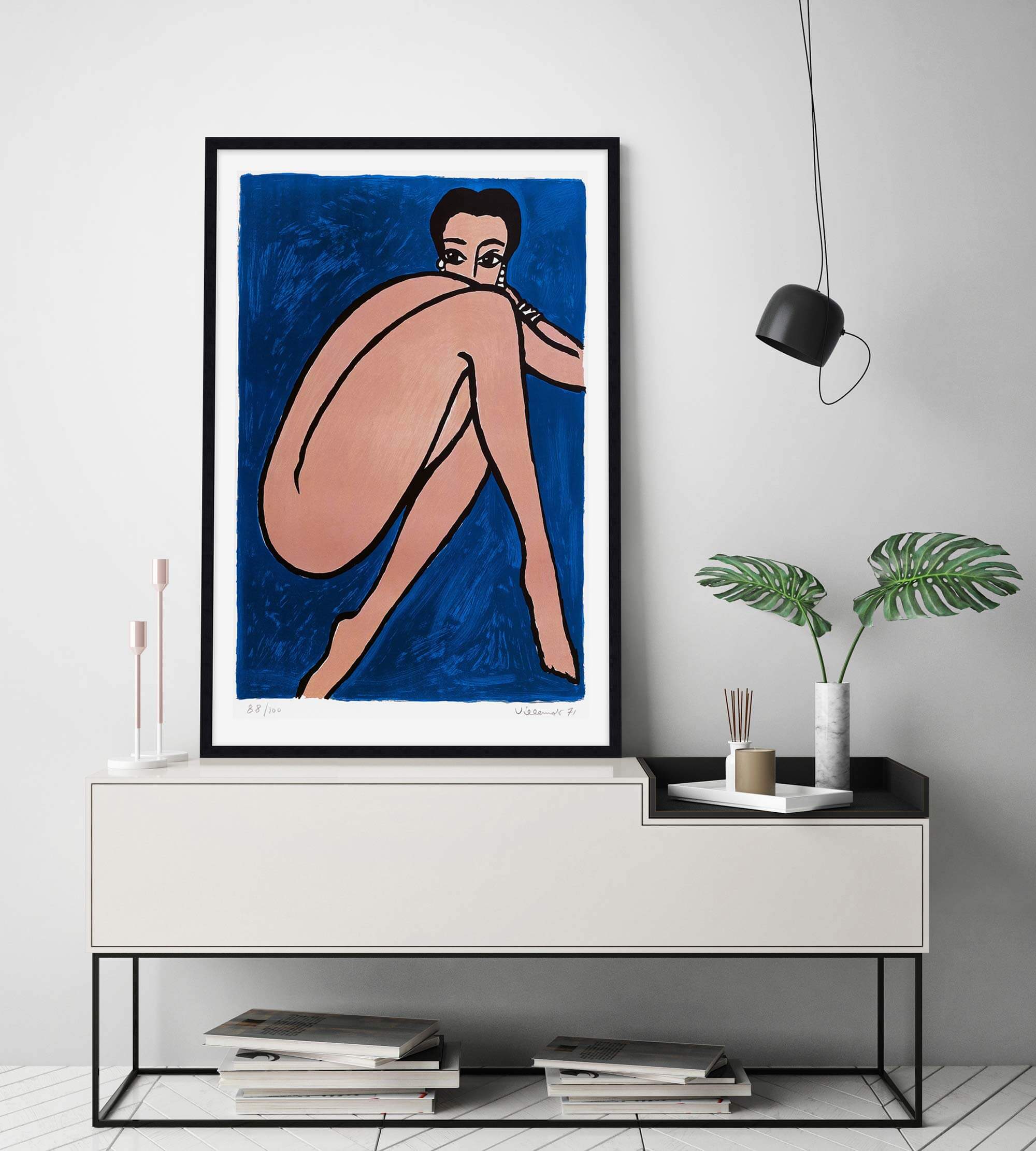 Vie Parisienne by Bernard Villemot Wall Art for Living Room