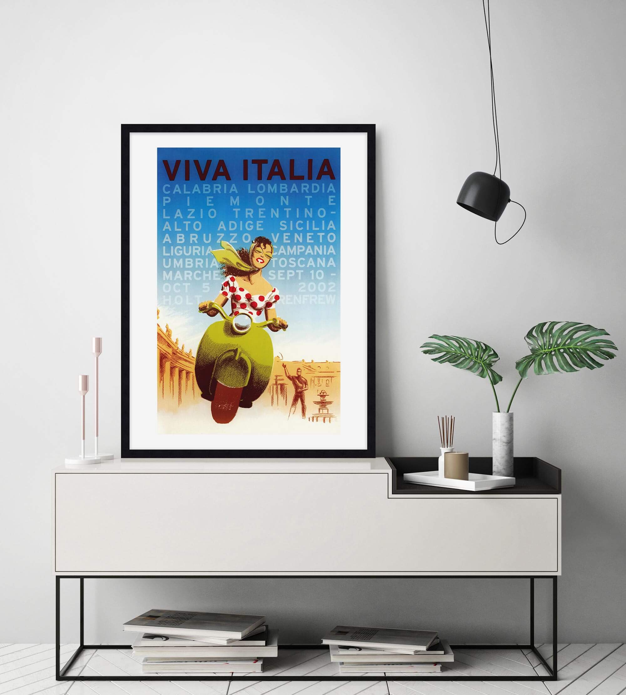 Viva Italia by Anon Wall Art for Living Room