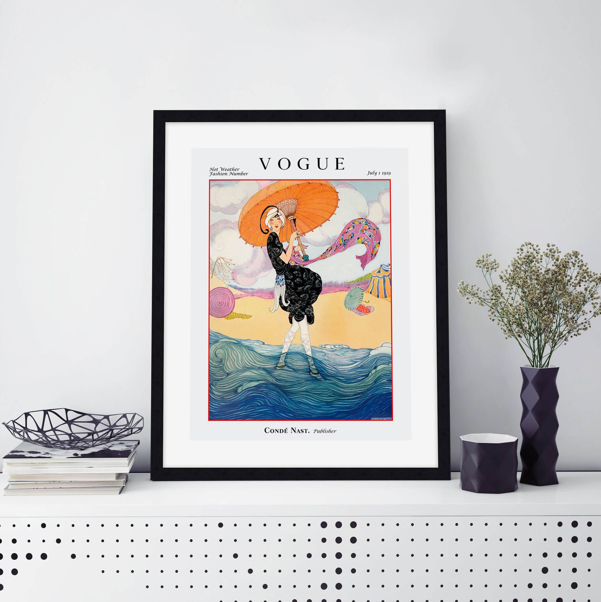 Vogue Cover July 1919 Wall Art for Office