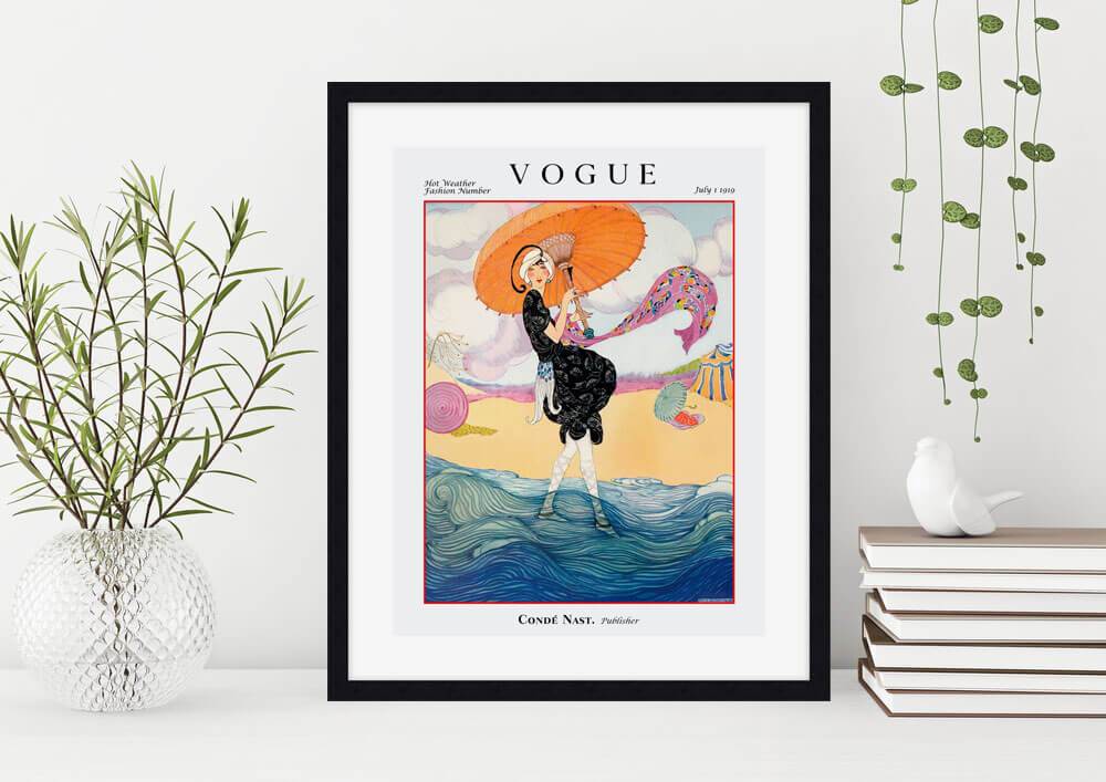 Vogue Cover July 1919 Wall Art