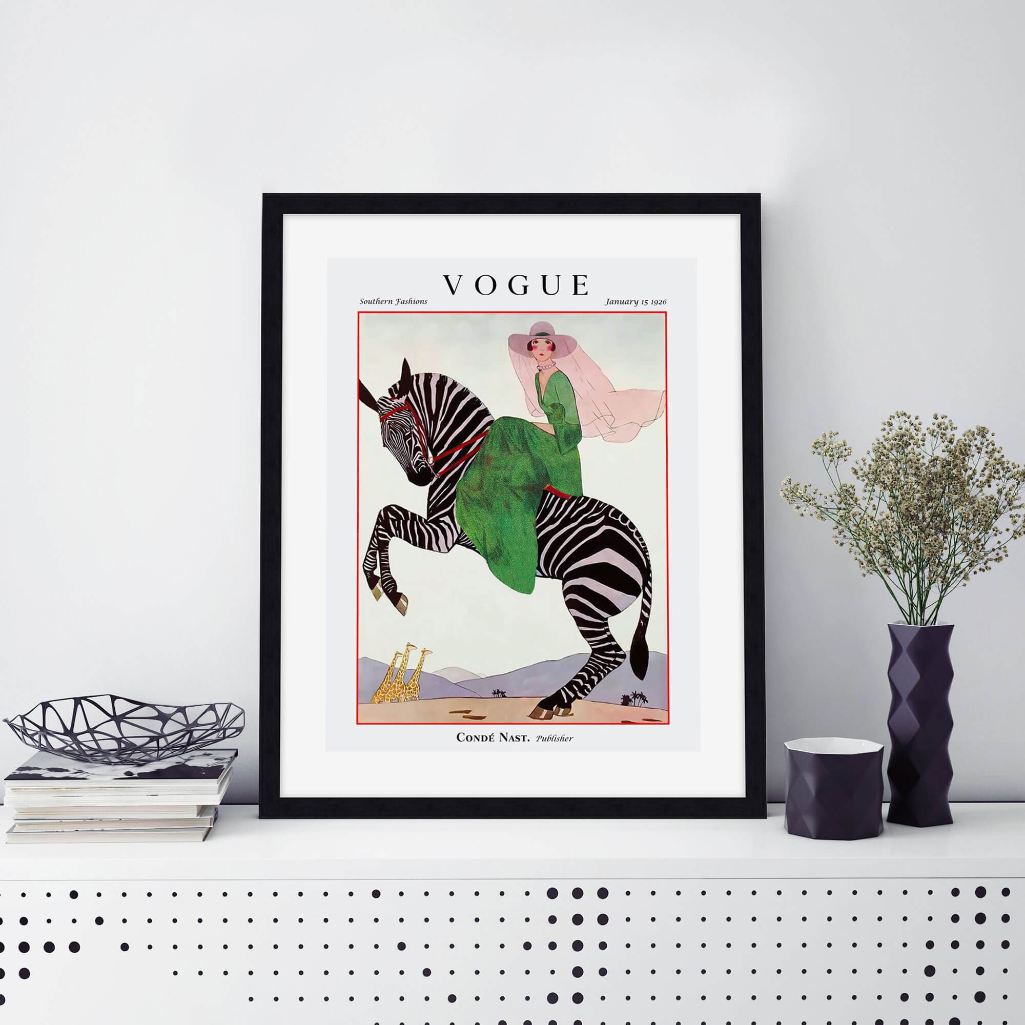 Vogue Cover January 1926 Wall Art for Office