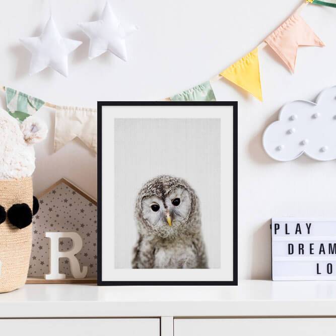 Woodland Owl by Lila And Lola Wall Art