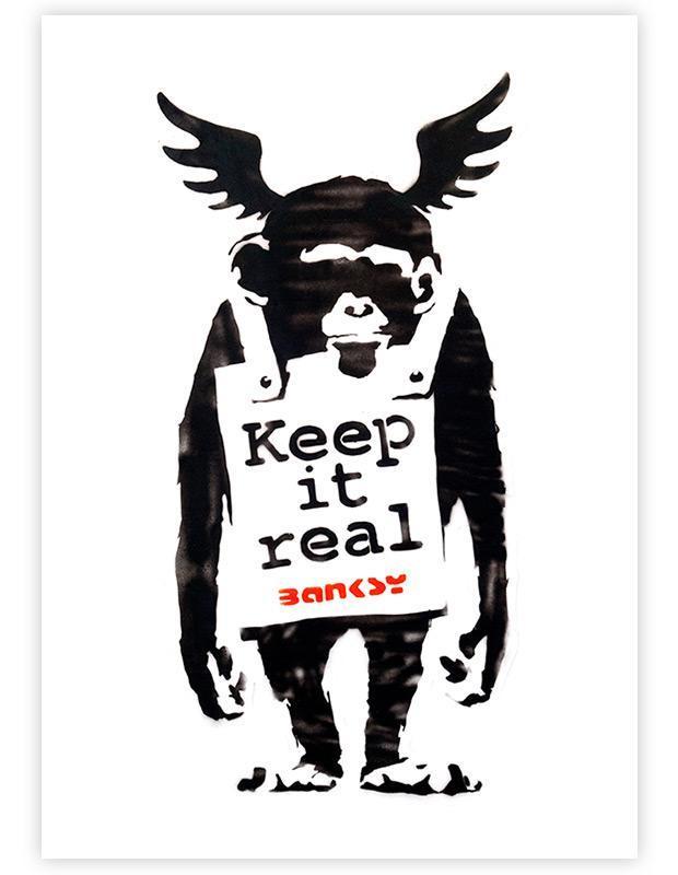 洋書 BANKSY KEEP IT REAL 98b5998249d5a3c9d893abbd43606e
